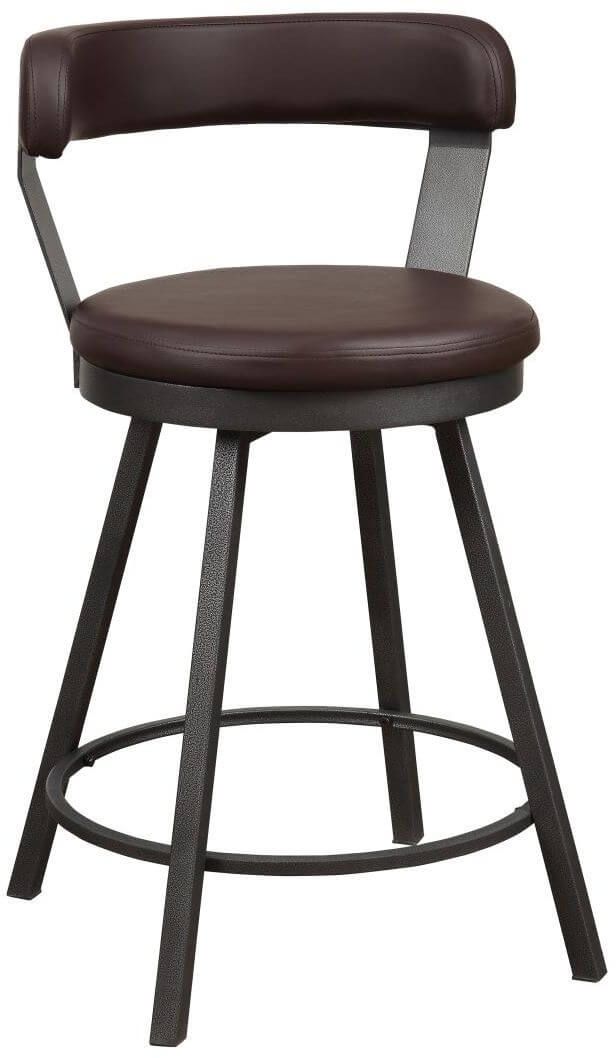 Appert Industrial Swivel Counter Height Chair
