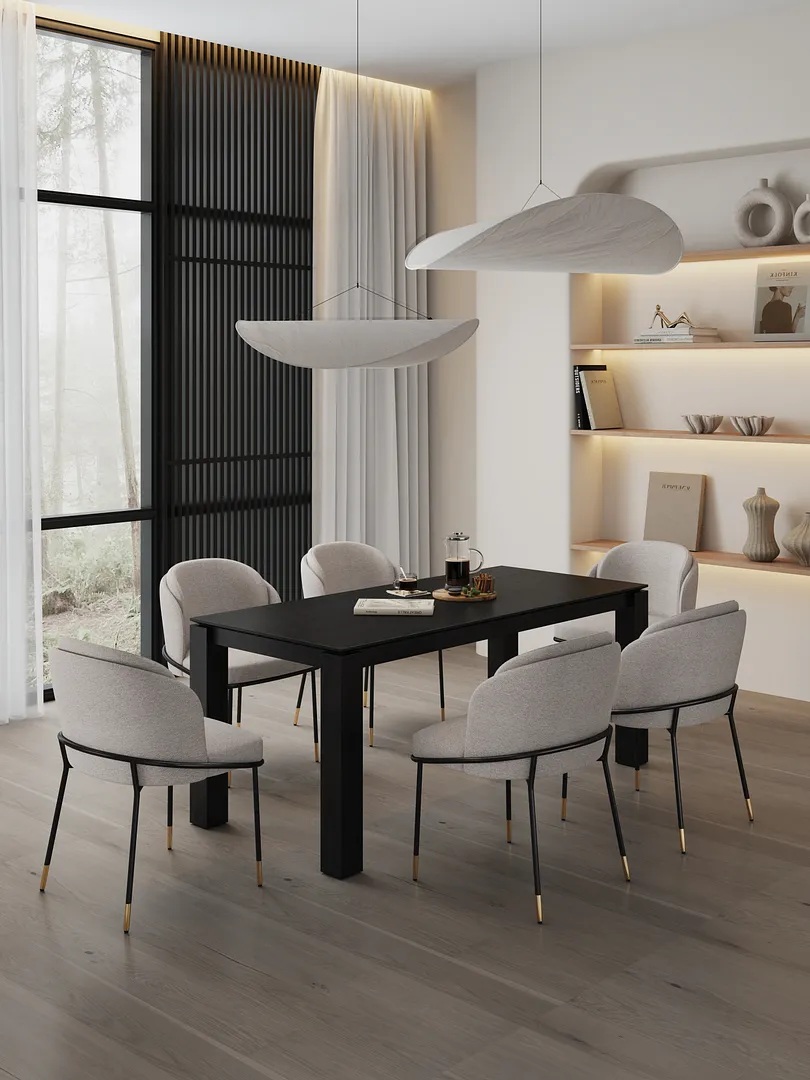 Rockaway 70.86-inch Solid Wood Dining Room Set w/Flor Chairs