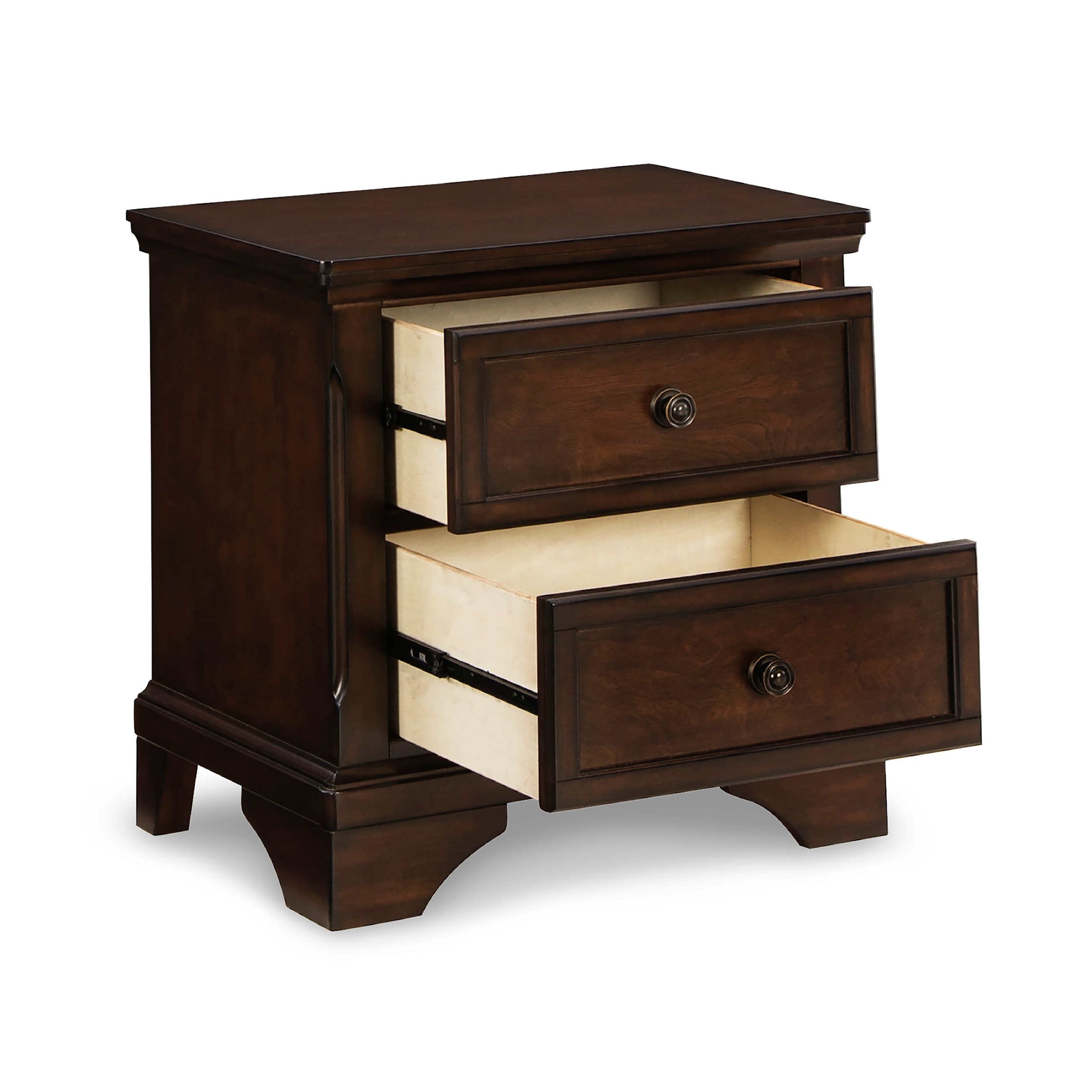 Ashley SM Brookbauer 2-Drawer Wood Veneer Nightstand