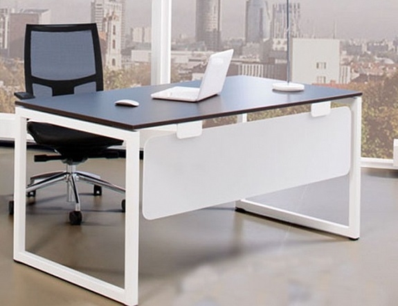 Nova O 47.2" Straight Office Desk w/Metal Frame