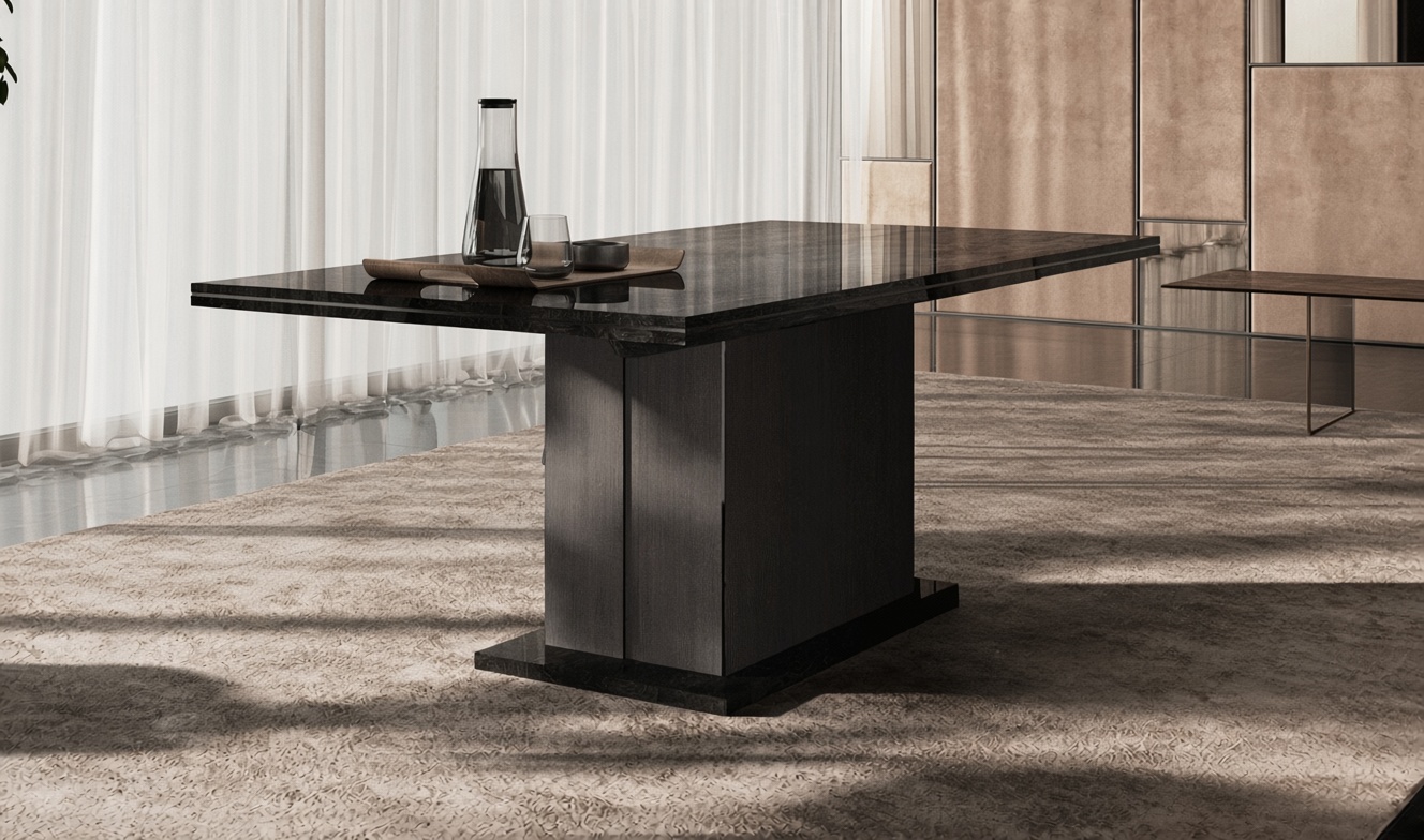 Krystal Rectangular Extendable Dining Room Set
