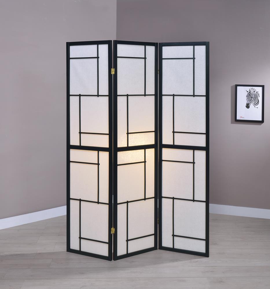 Katerina 3-Panel Folding Floor Screen