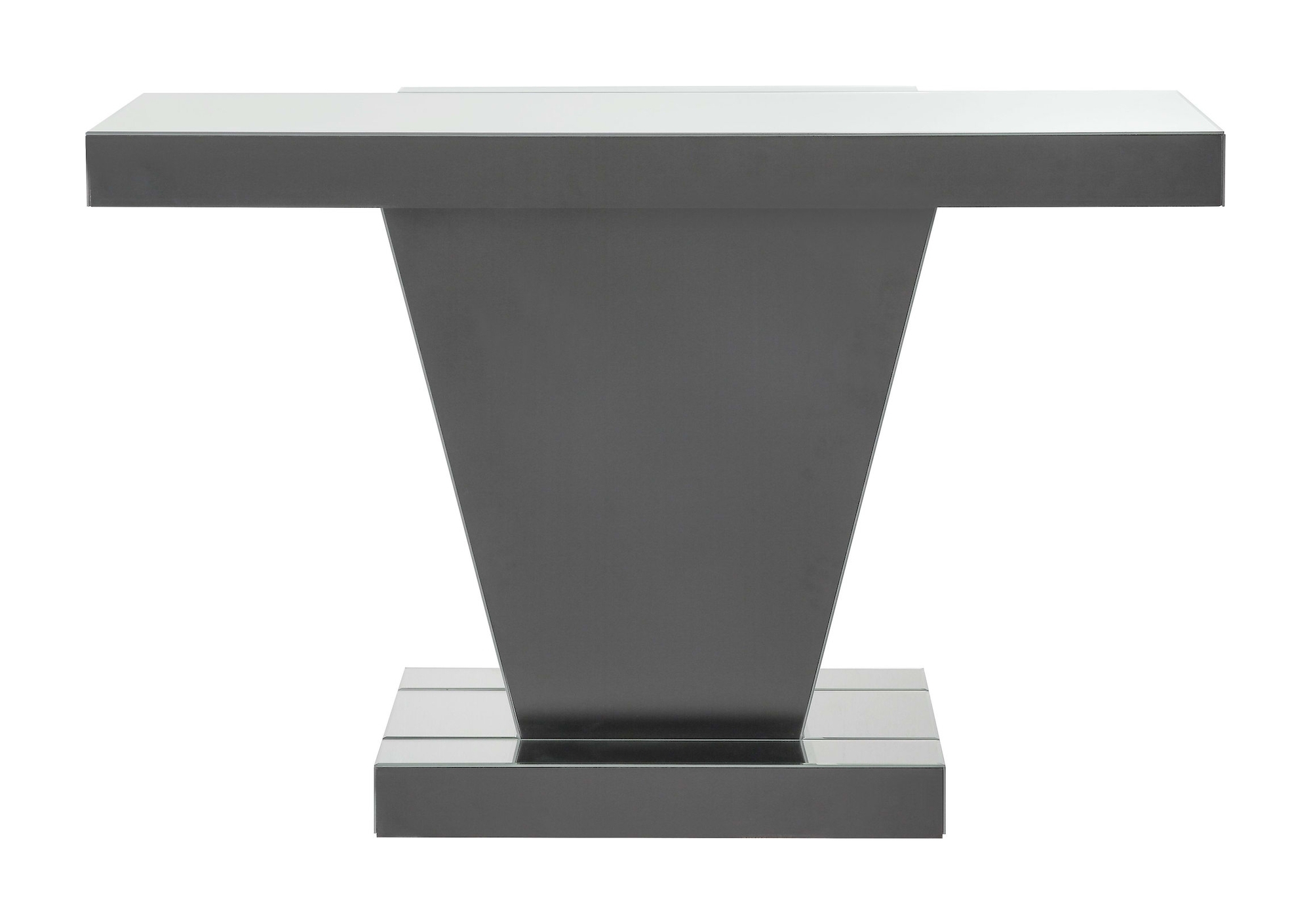 Nysa 90064 Mirrored/Faux Crystals Console Table