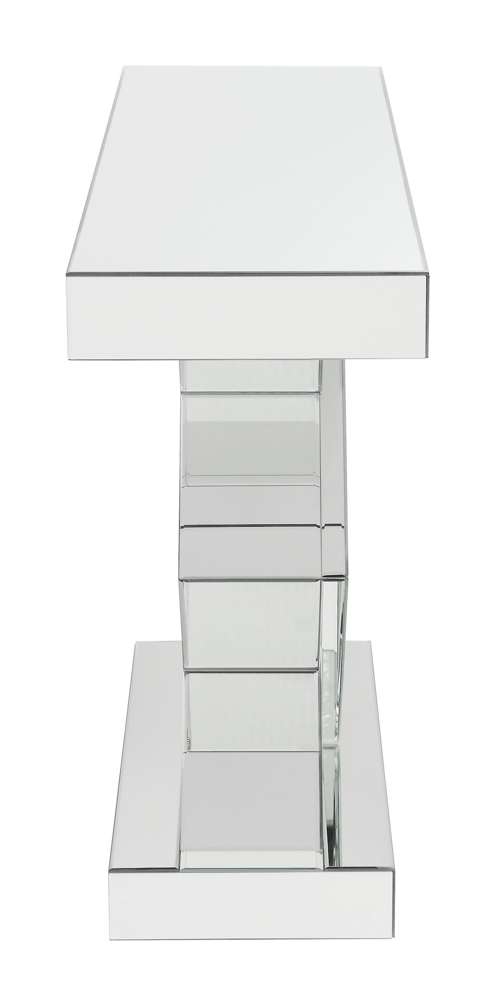 Nysa 90068 Mirrored/Faux Crystals Console Table
