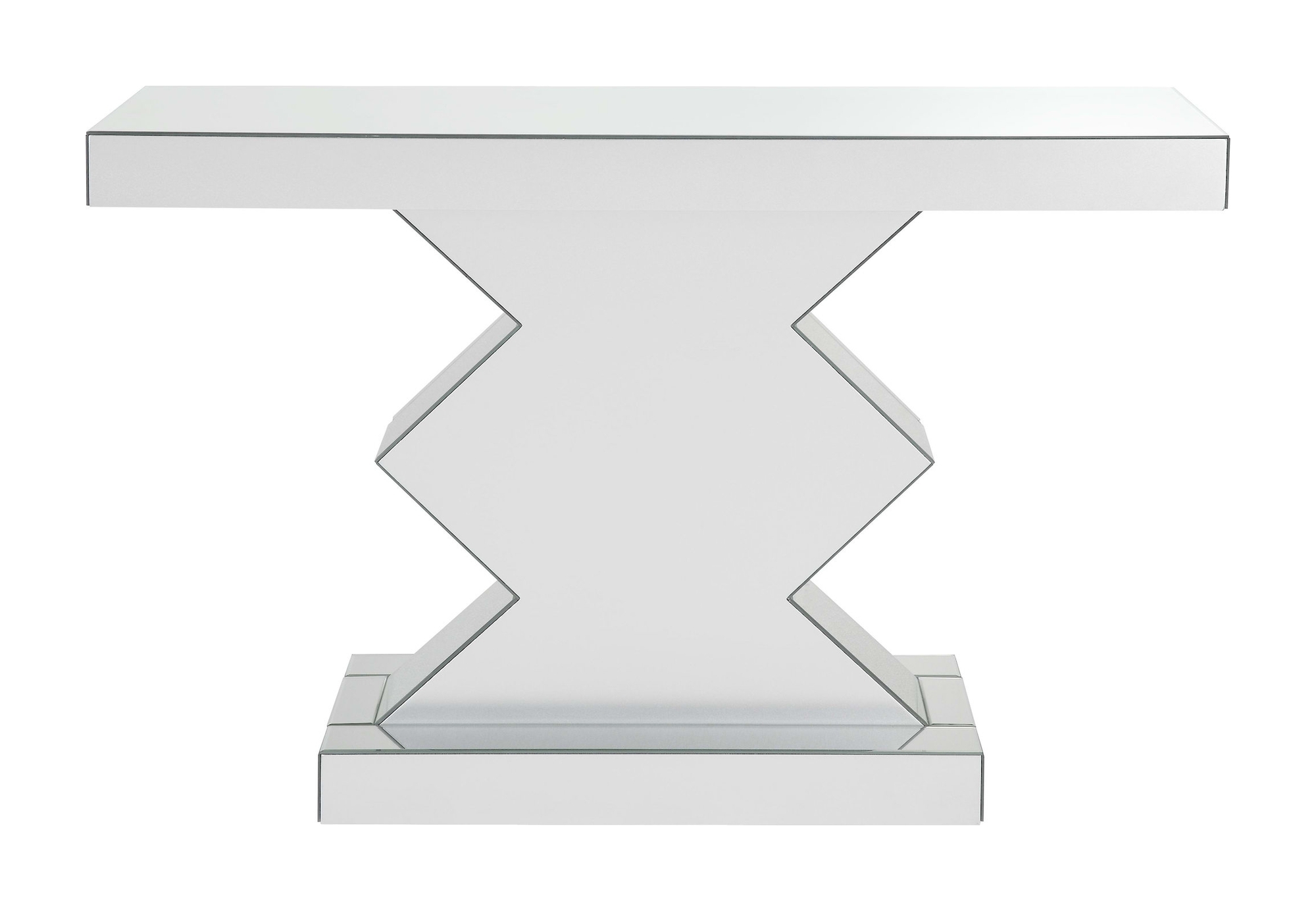 Nysa 90068 Mirrored/Faux Crystals Console Table
