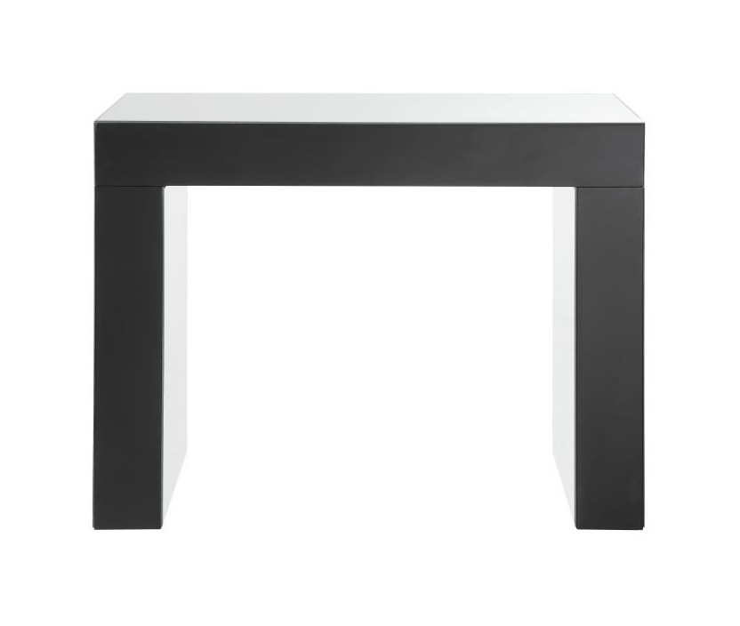 Nysa 90159 Mirrored/Faux Crystals Vanity Desk