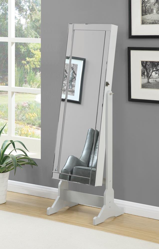 Yvonne Storage Jewelry Cheval Mirror