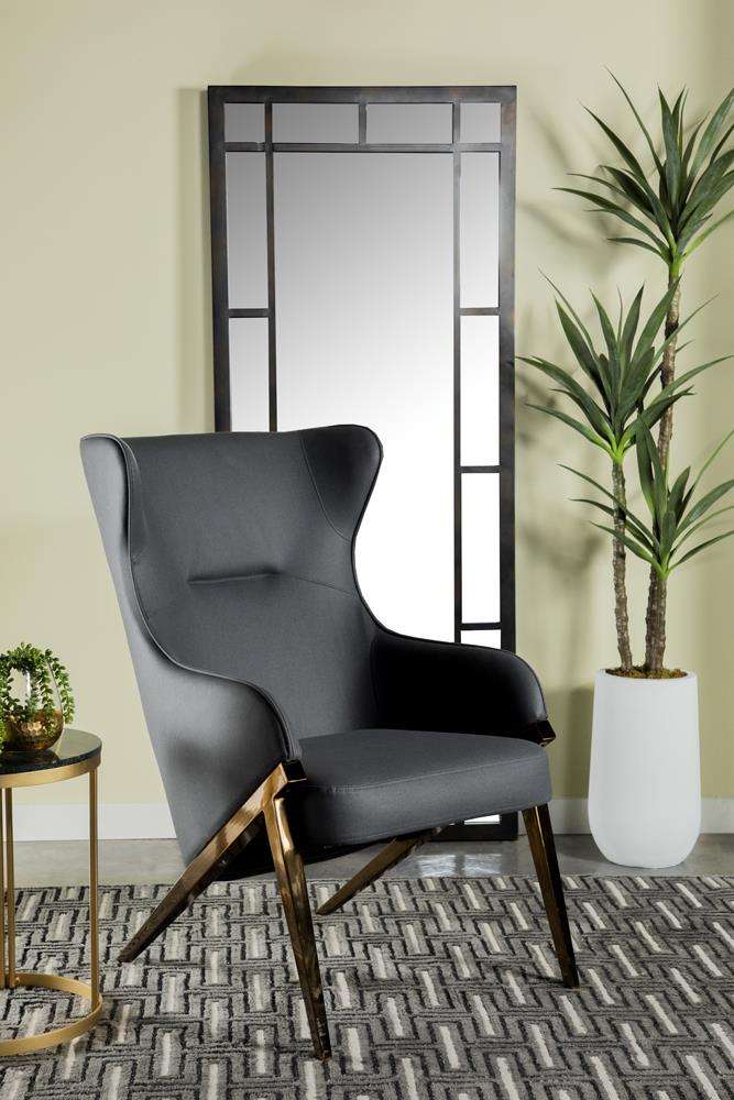 Walker Leatherette Accent Chair