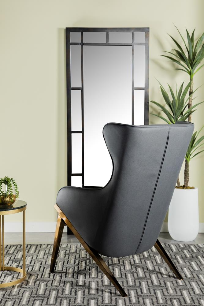 Walker Leatherette Accent Chair