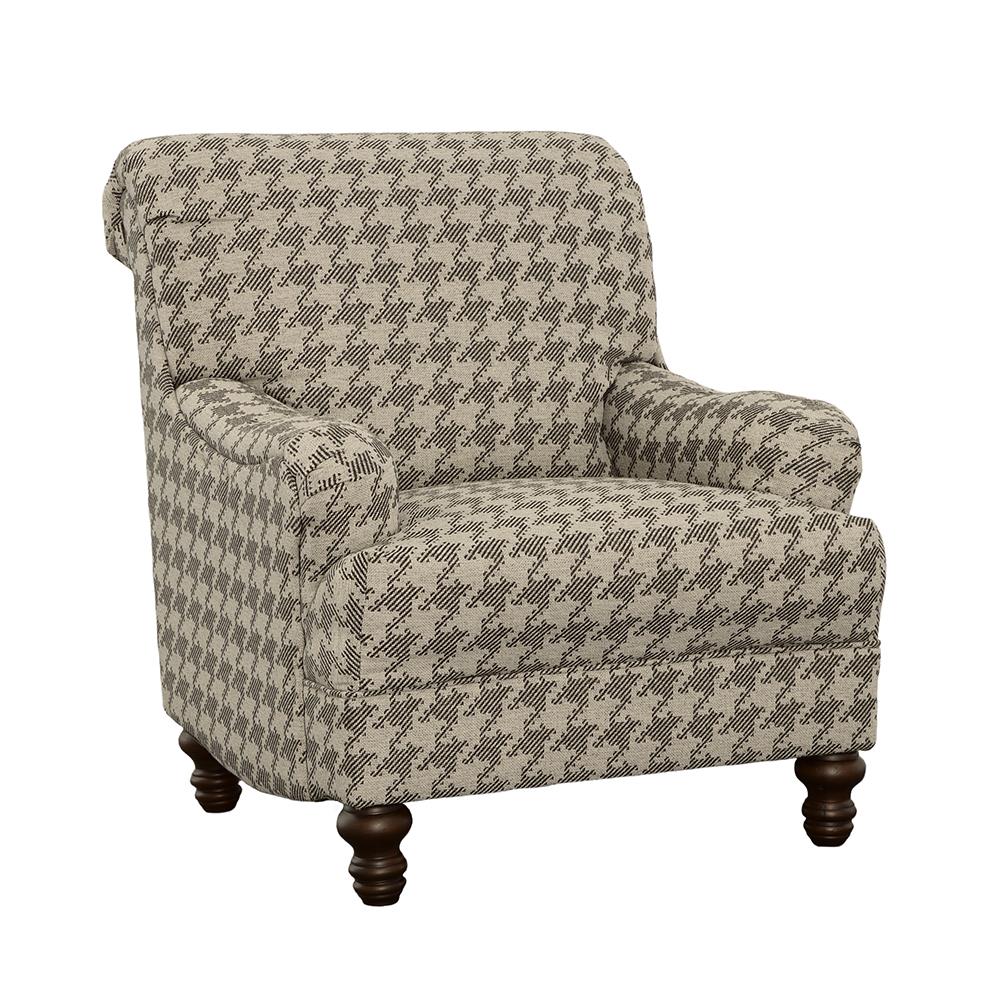 Glenn Cushion Back Fabric Living Room Set
