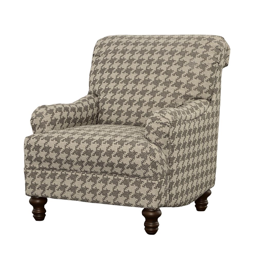 Glenn Cushion Back Fabric Living Room Set