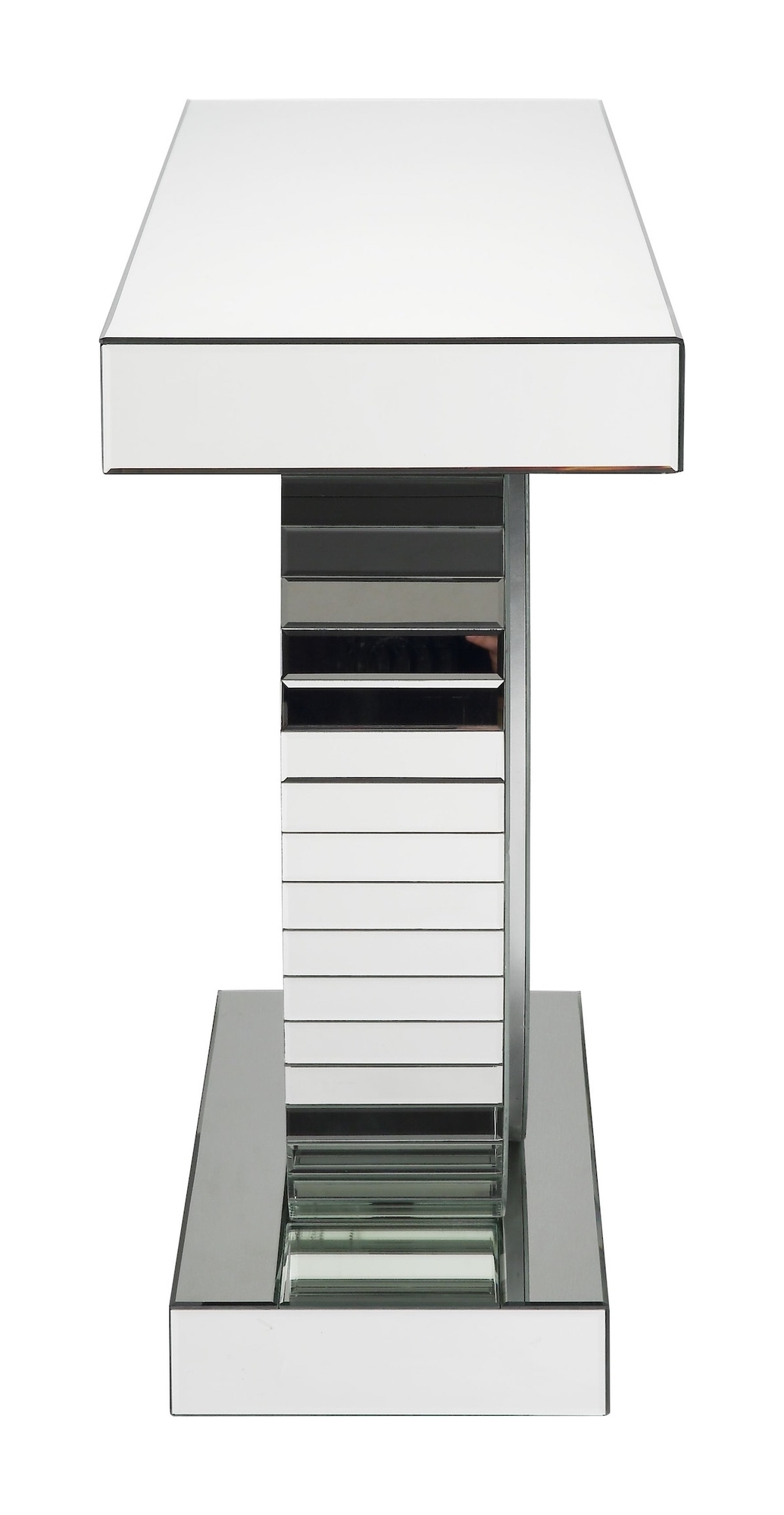 Nysa 90320 Mirrored/Faux Crystals Console Table