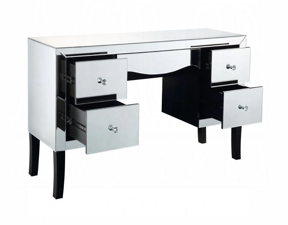 Ratana 90328 Mirrored Vanity Desk