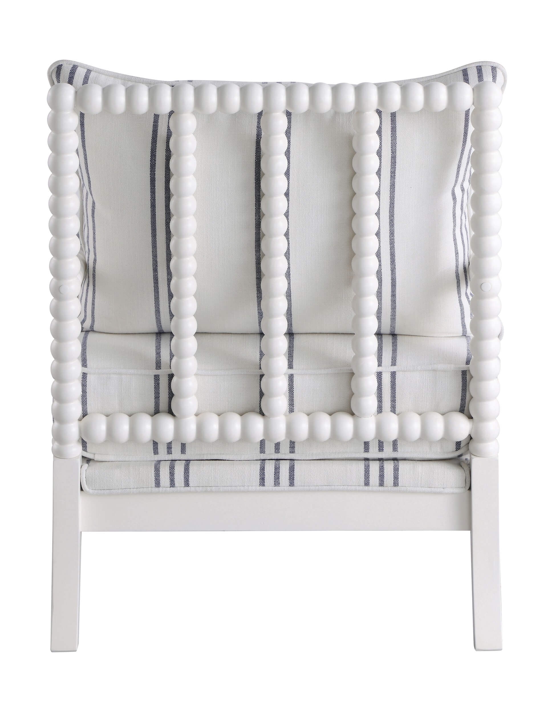 Blanchett Fabric Accent Chair with Spindle Frame