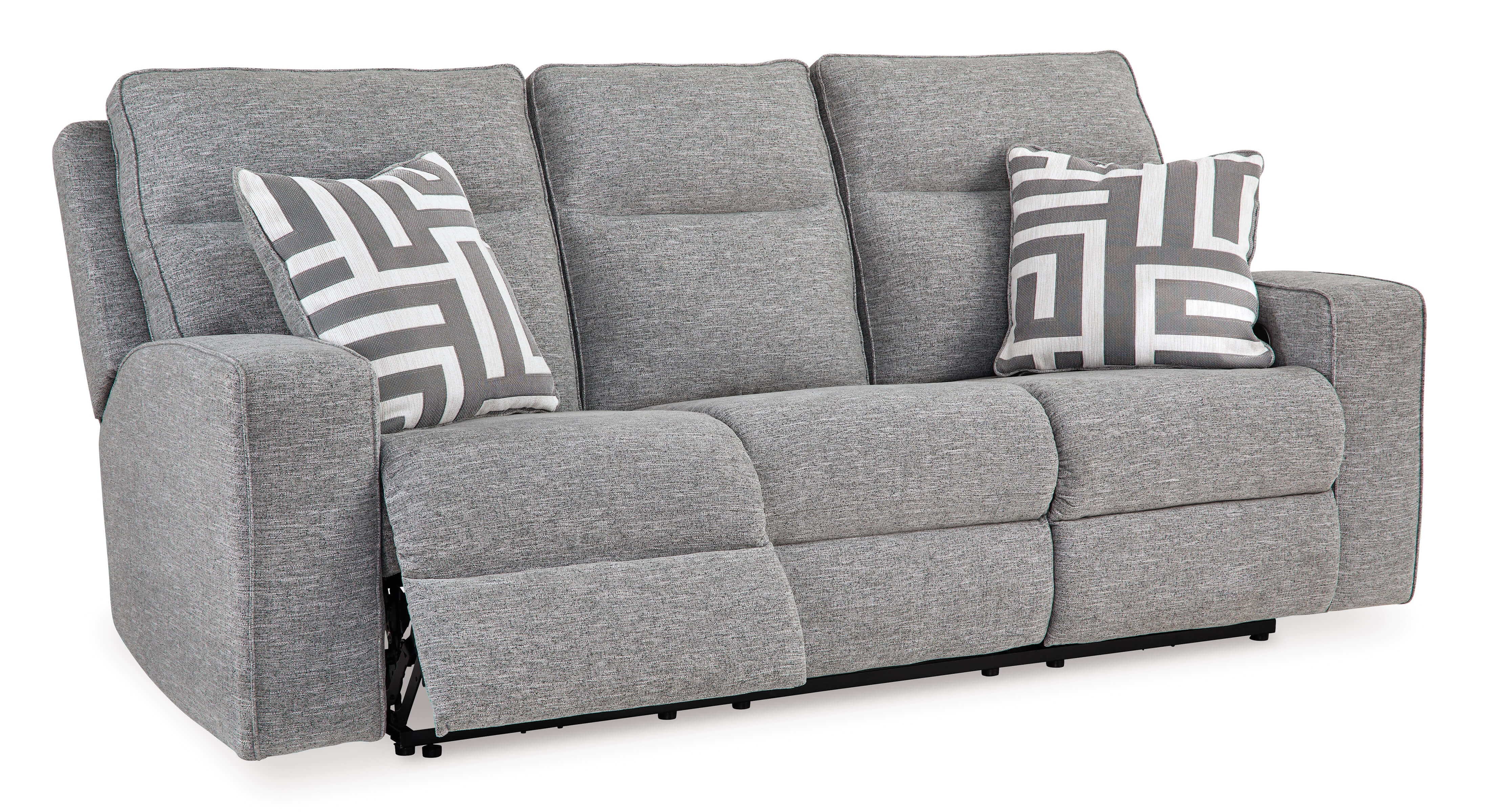 Ashley Biscoe Polyester Power Reclining Sofa