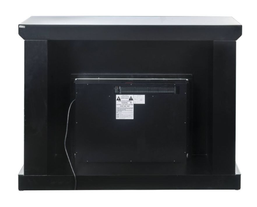 Laksha 90522 Mirror/Stone LED Fireplace w/ Adjustable Temperature & Timer