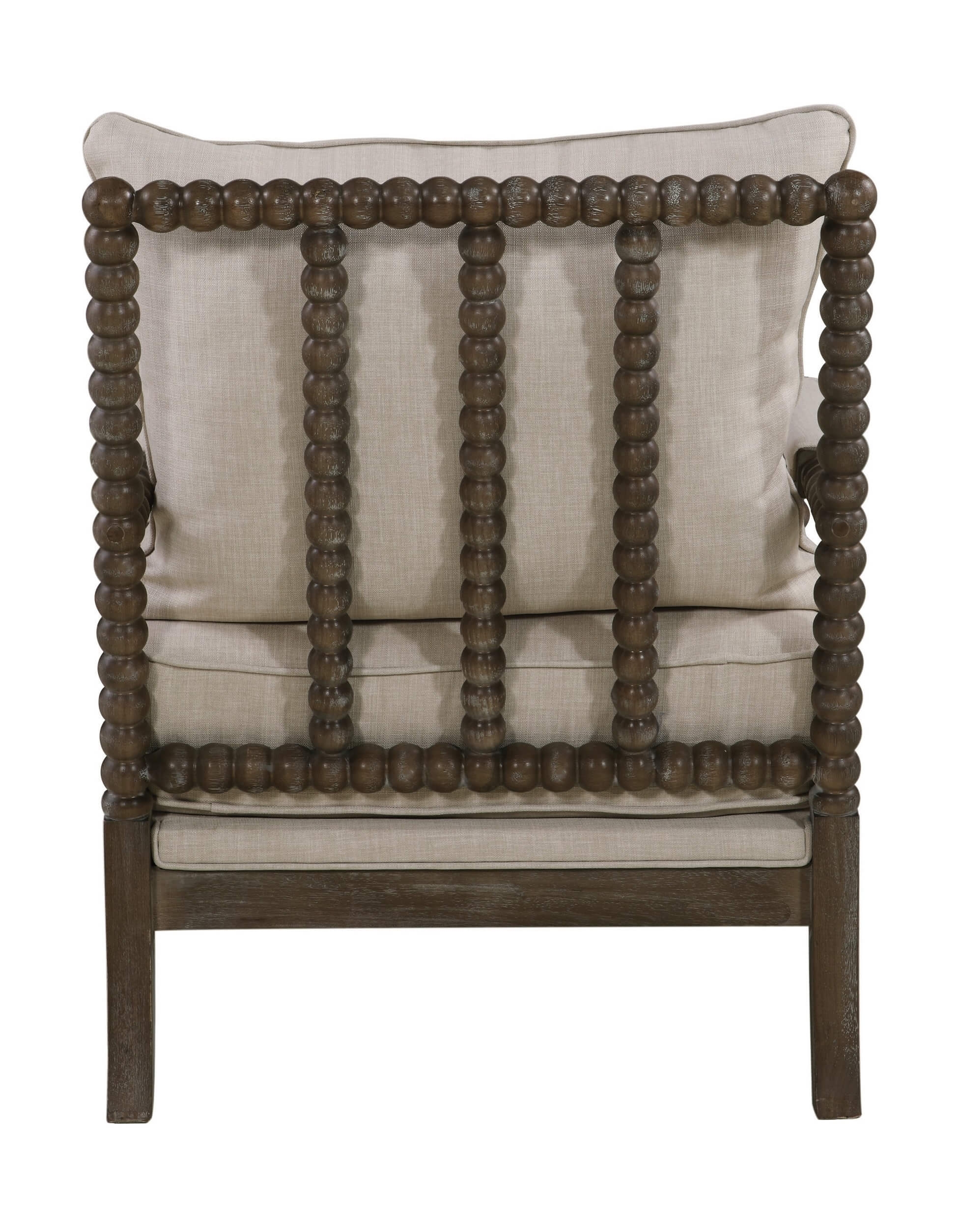 Blanchett Fabric Accent Chair with Spindle Frame