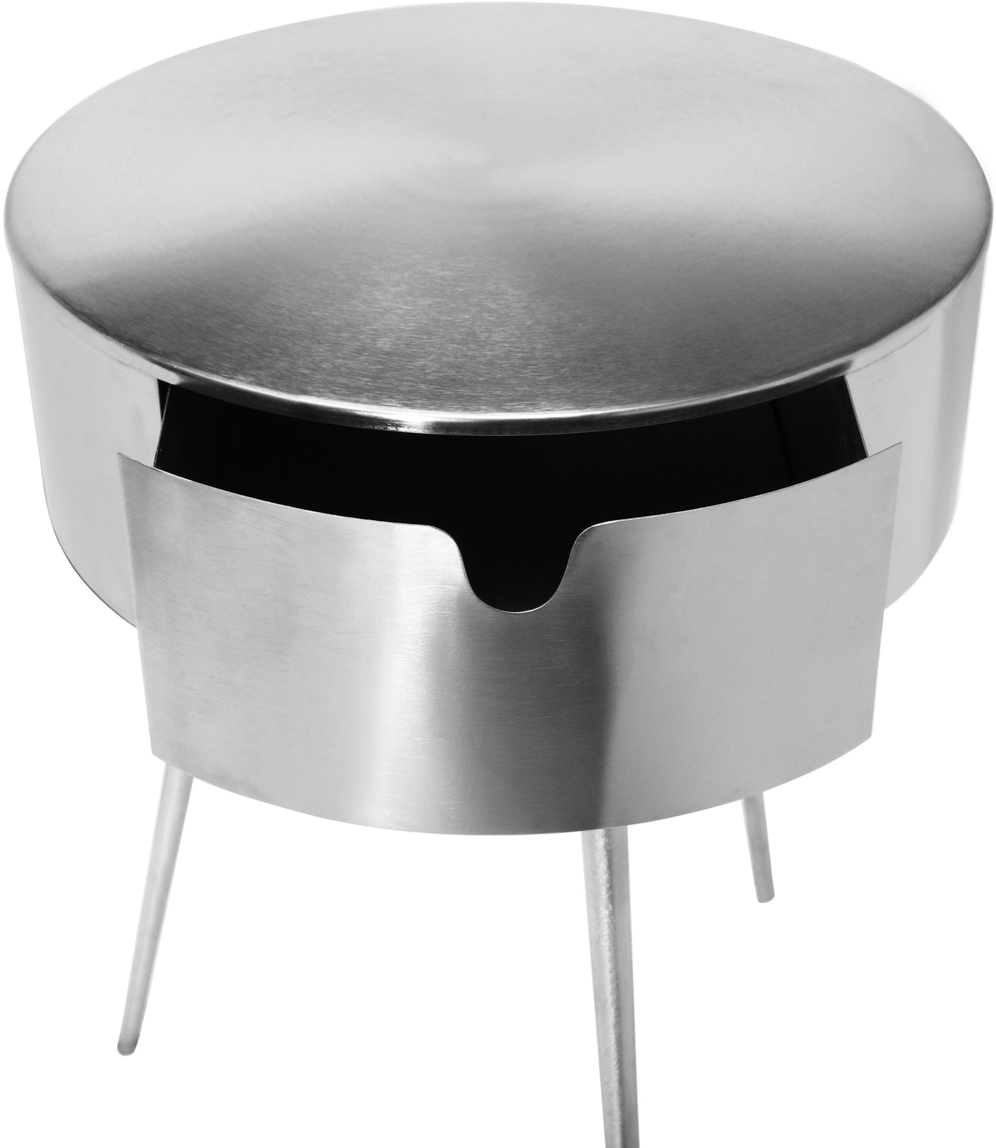 Bali 1-Drawer Metal Side Table/Nightstand