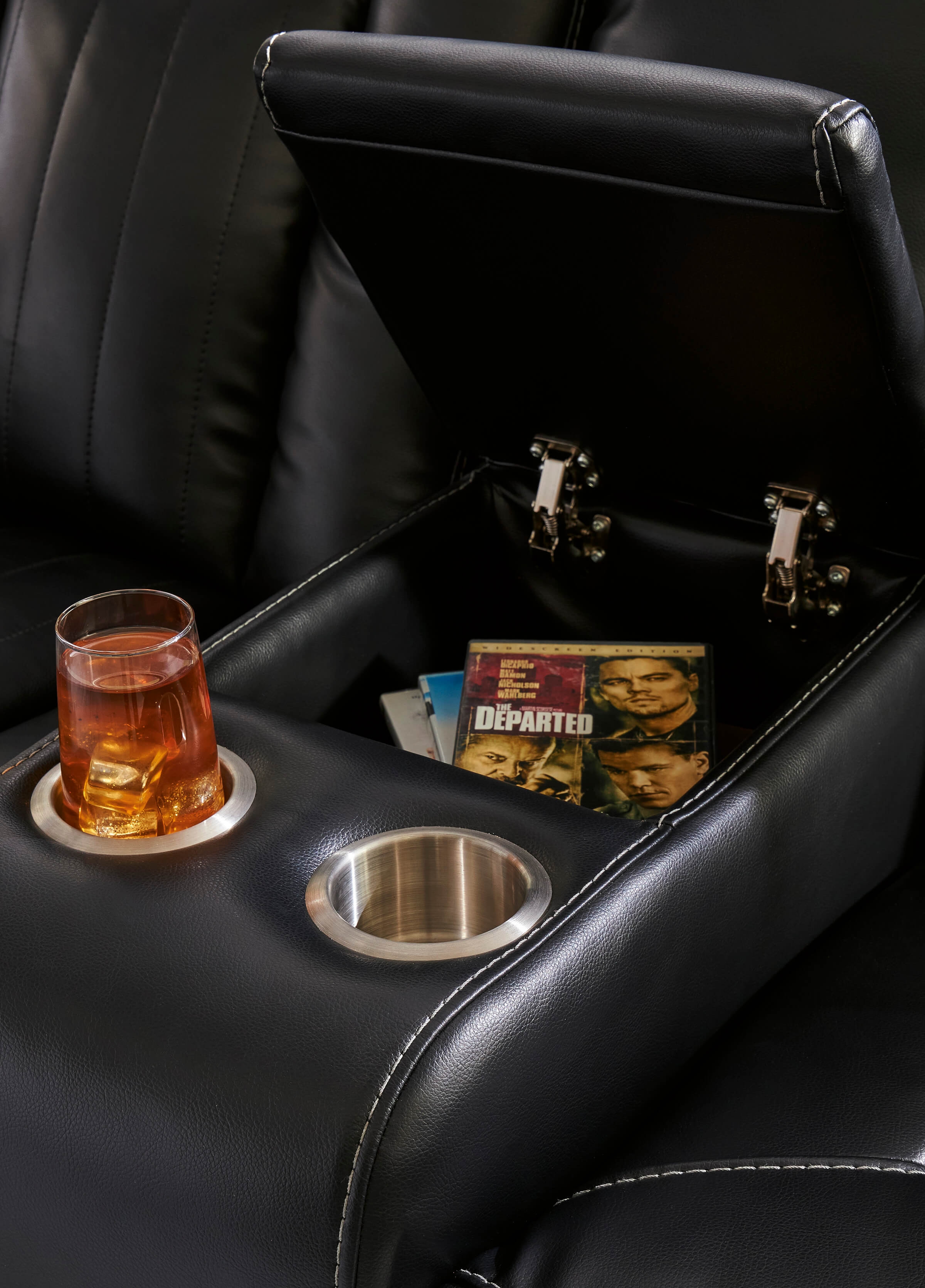 Ashley Caveman Den Loveseat Console