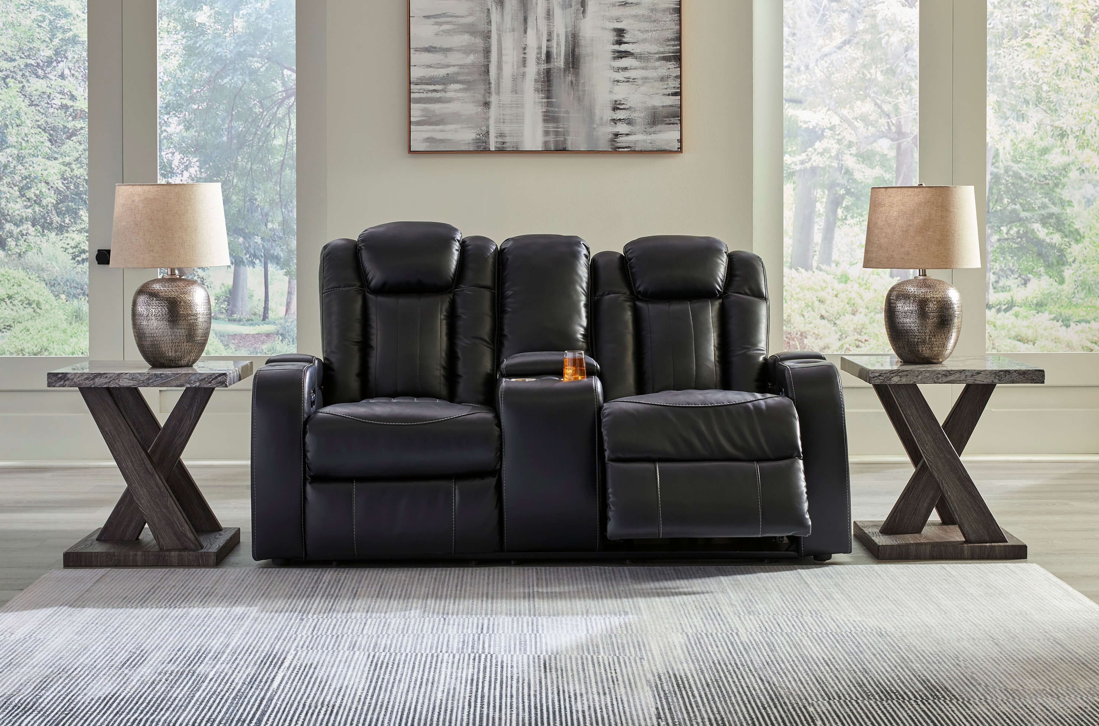 Ashley Caveman Loveseat