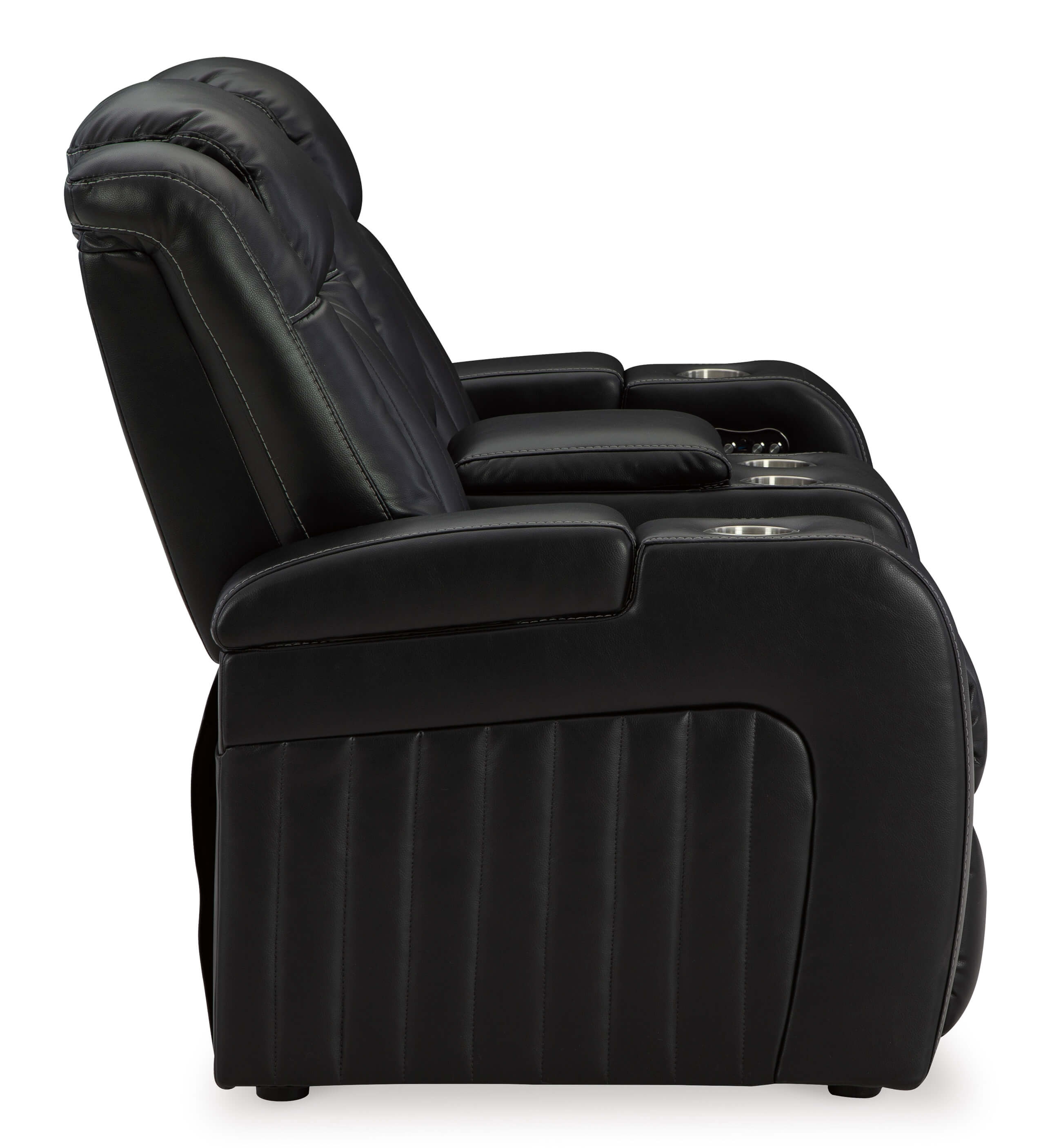 Ashley Caveman Den Loveseat Side
