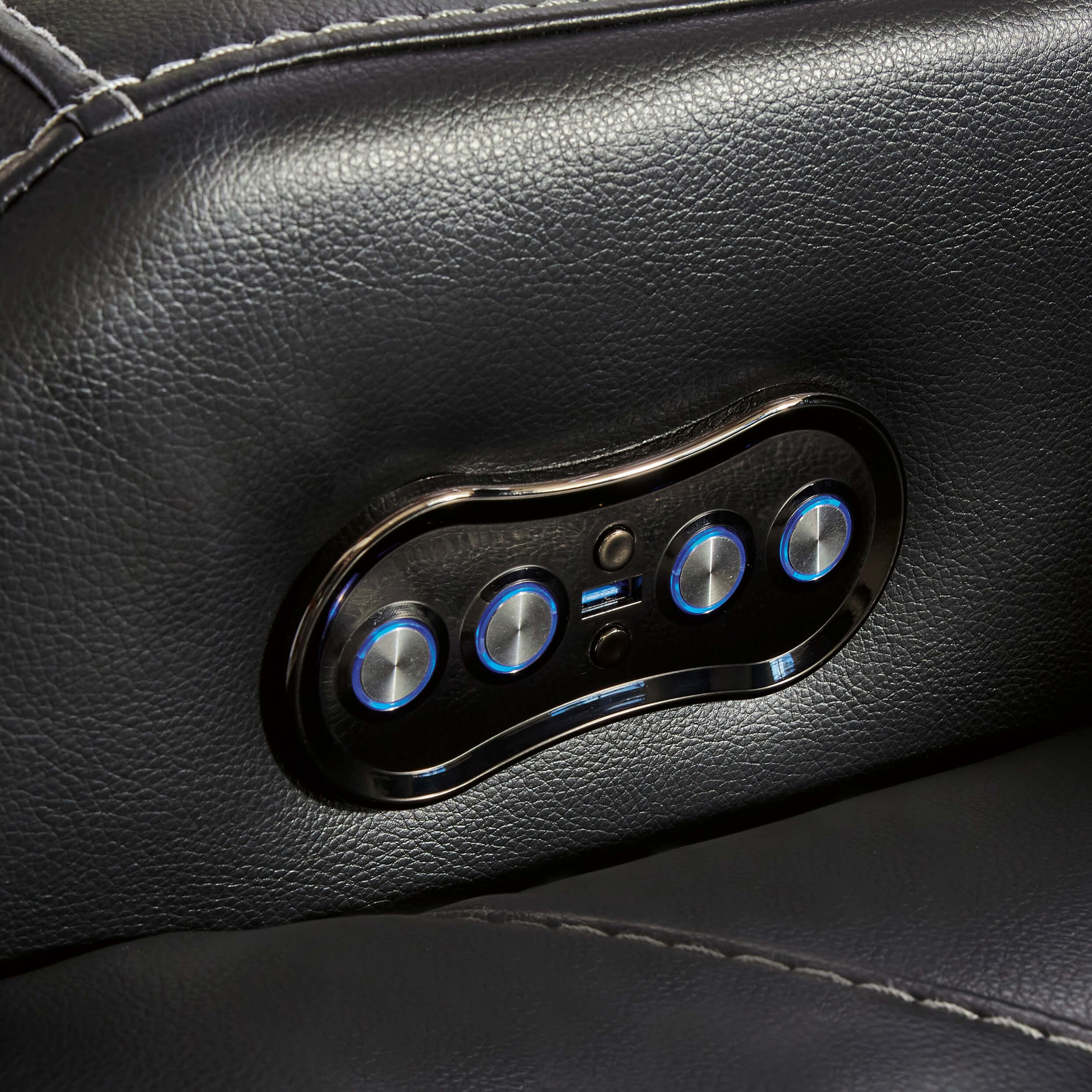 Ashley Caveman Den Loveseat USB Port
