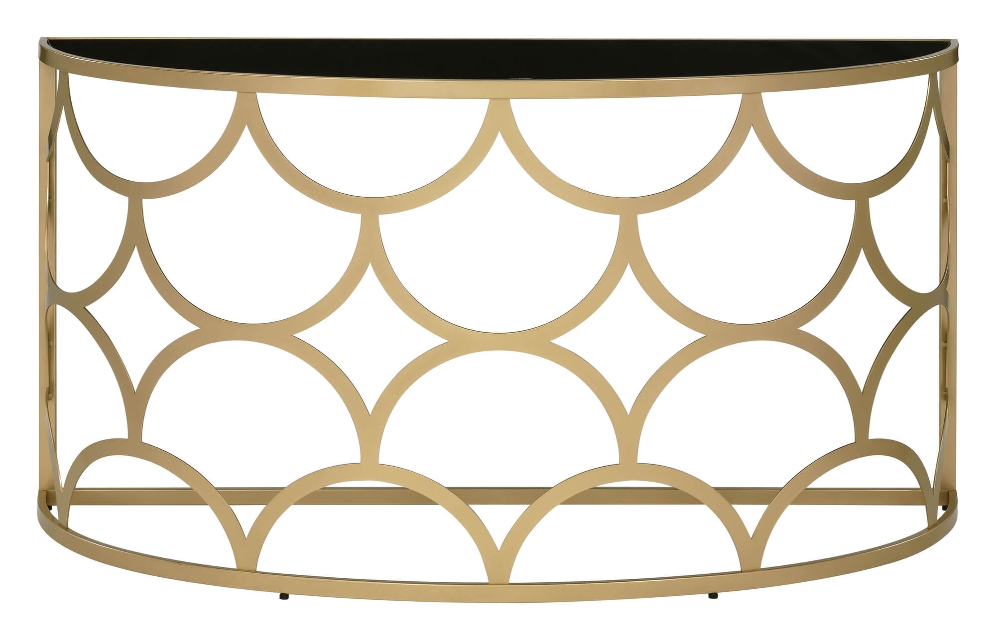 Altus Glass/Metal Sofa Table