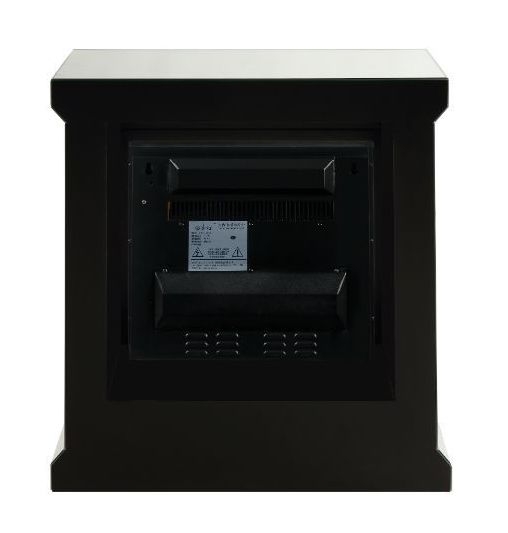 Noralie 90868 Mirror/Faux Diamonds LED Fireplace w/ Remote Control & Timer