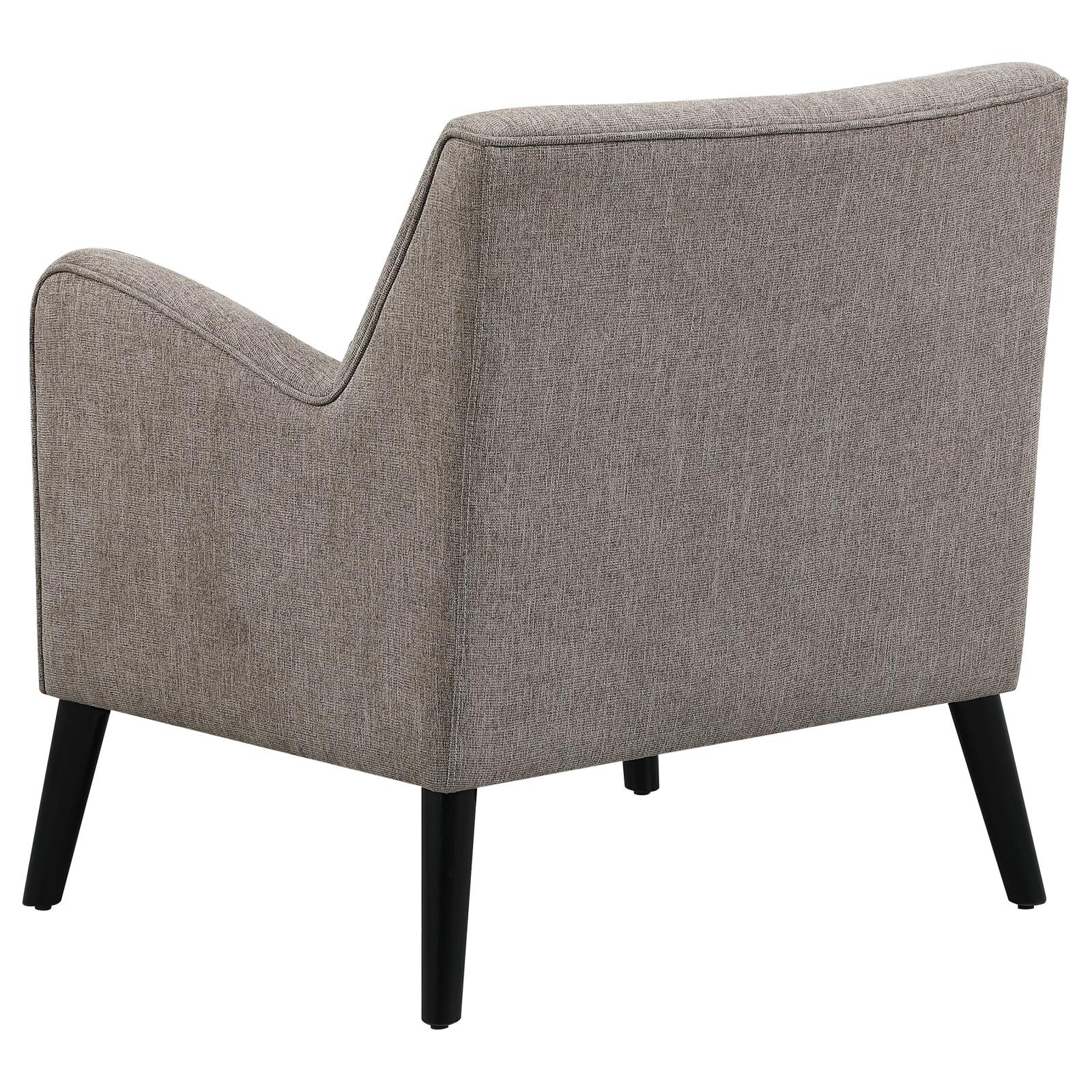 Charlie Fabric Accent Chair with Reversible Seat Cushion