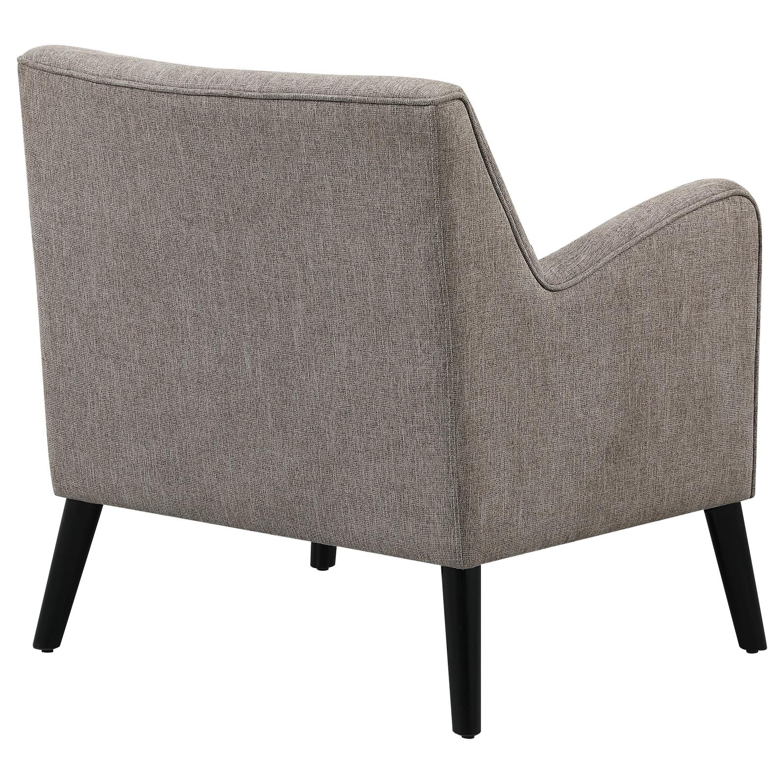 Charlie Fabric Accent Chair with Reversible Seat Cushion