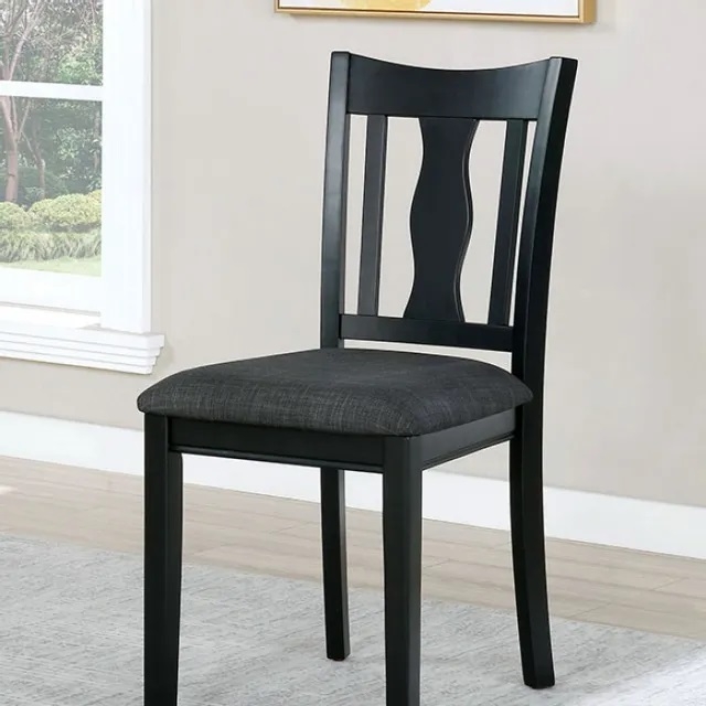 Carbey 5-Piece Wood Rectangular Dining Set