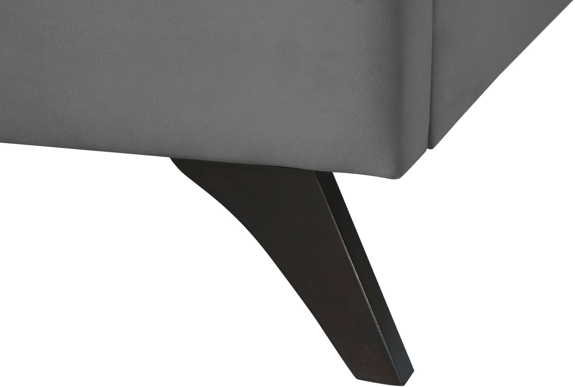 Elly Velvet Queen Size Bed