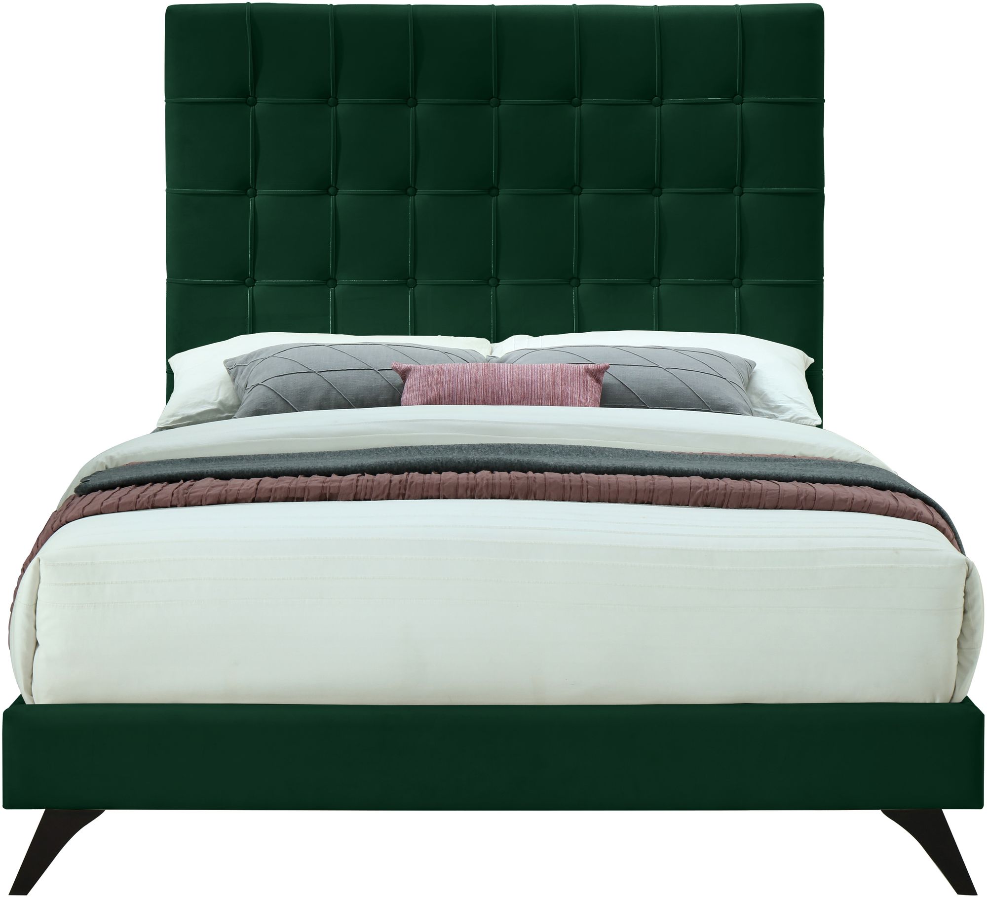 Elly Velvet Full Size Bed
