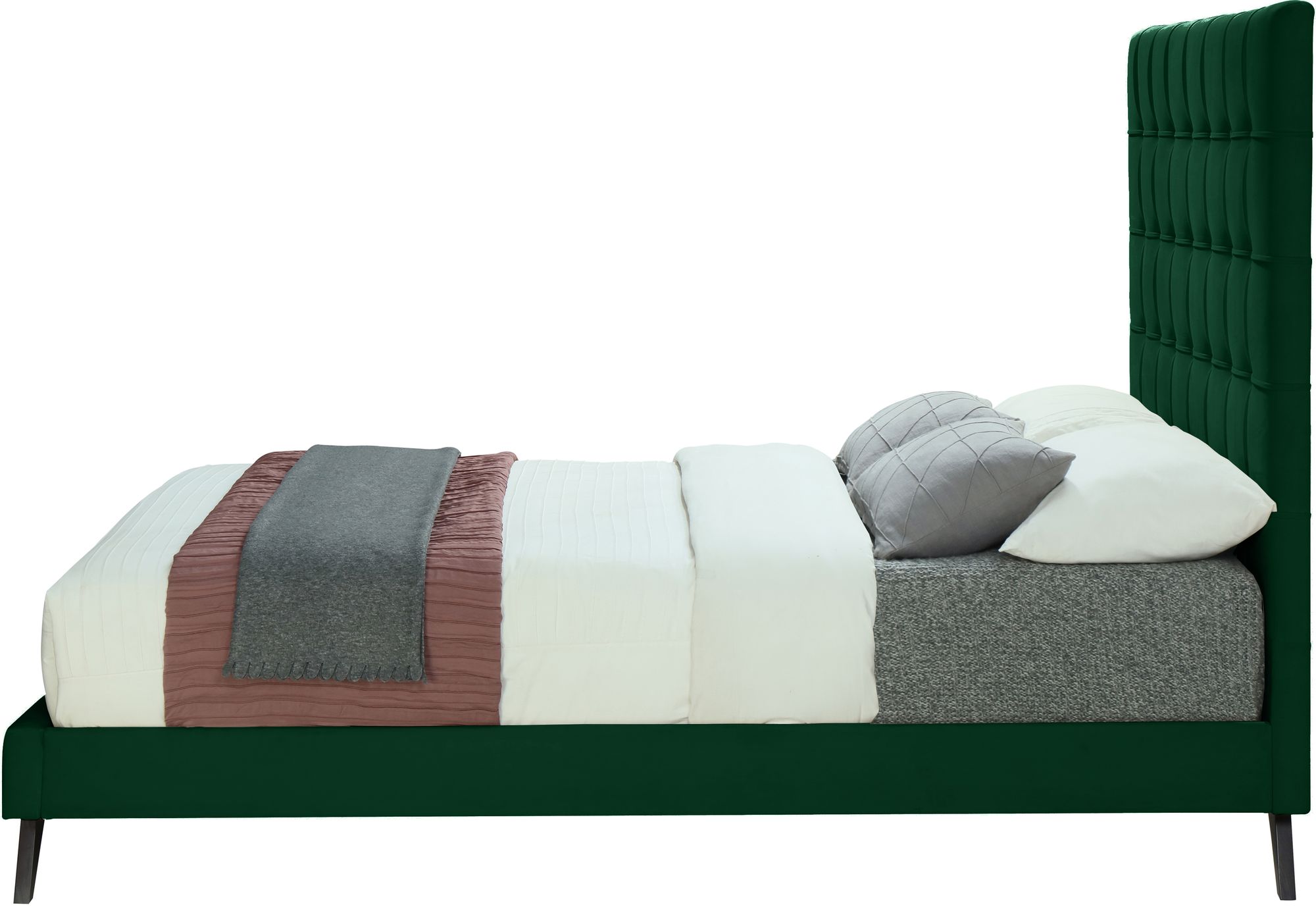 Elly Velvet Full Size Bed