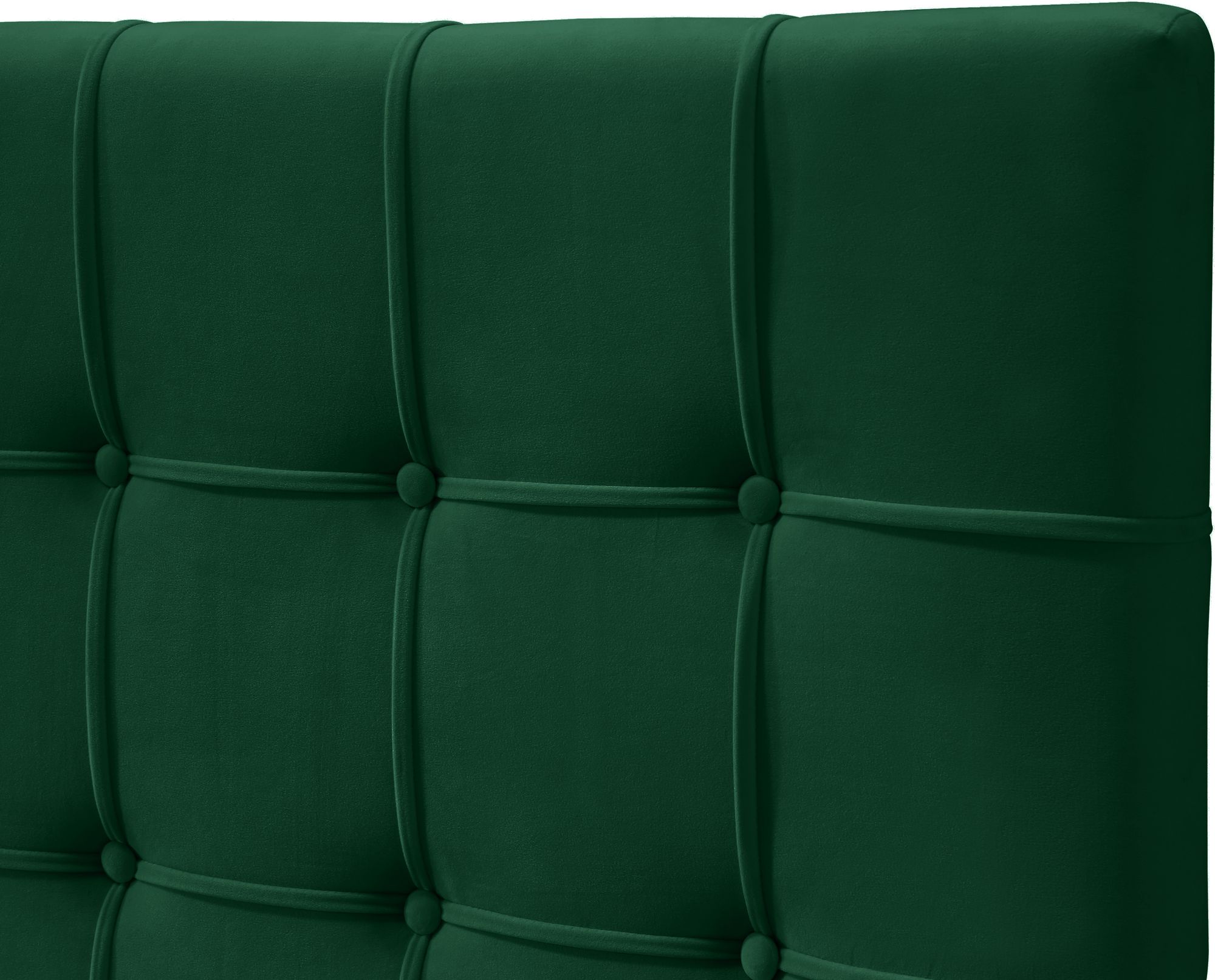 Elly Velvet King Size Bed