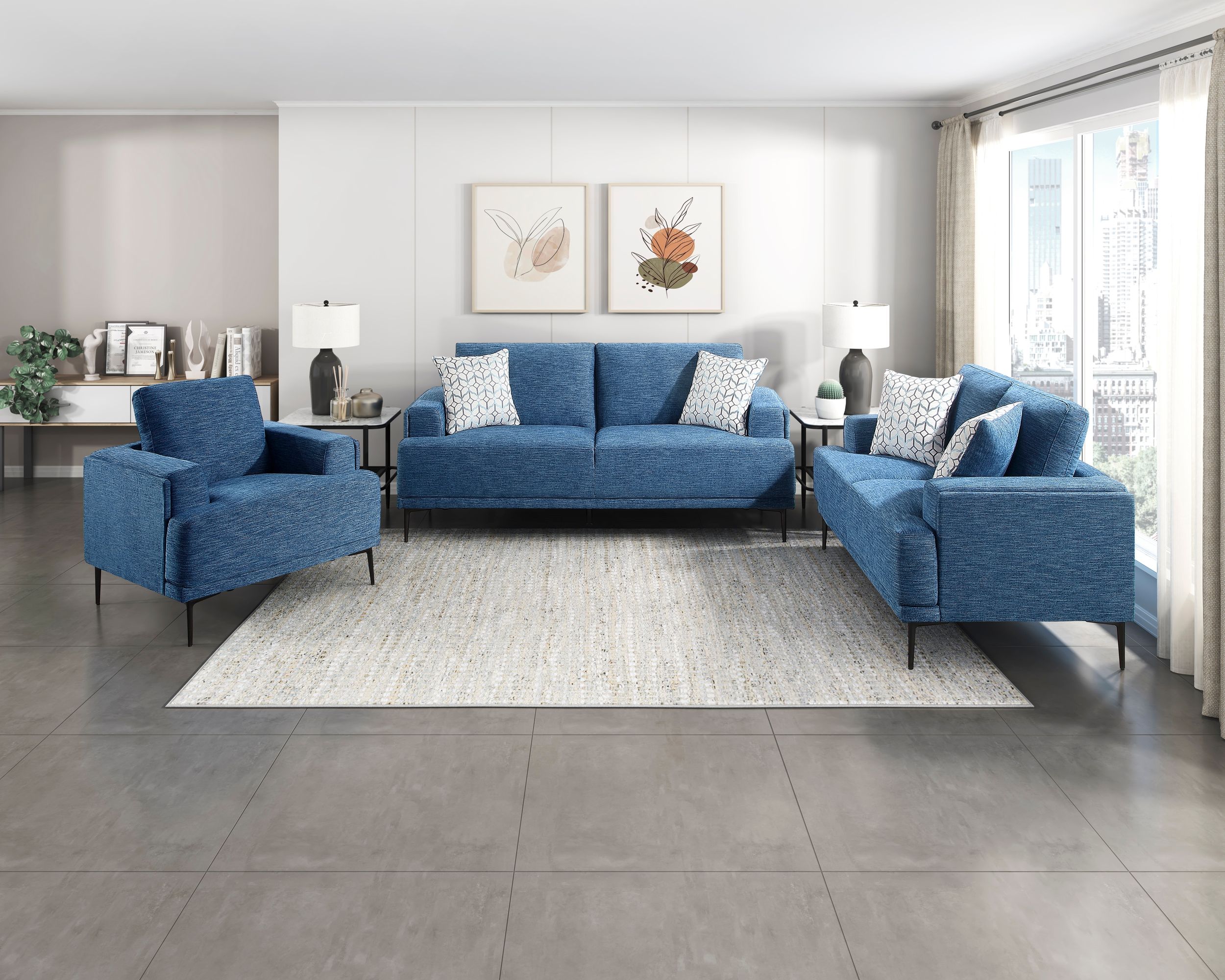 Stride Chenille Chair