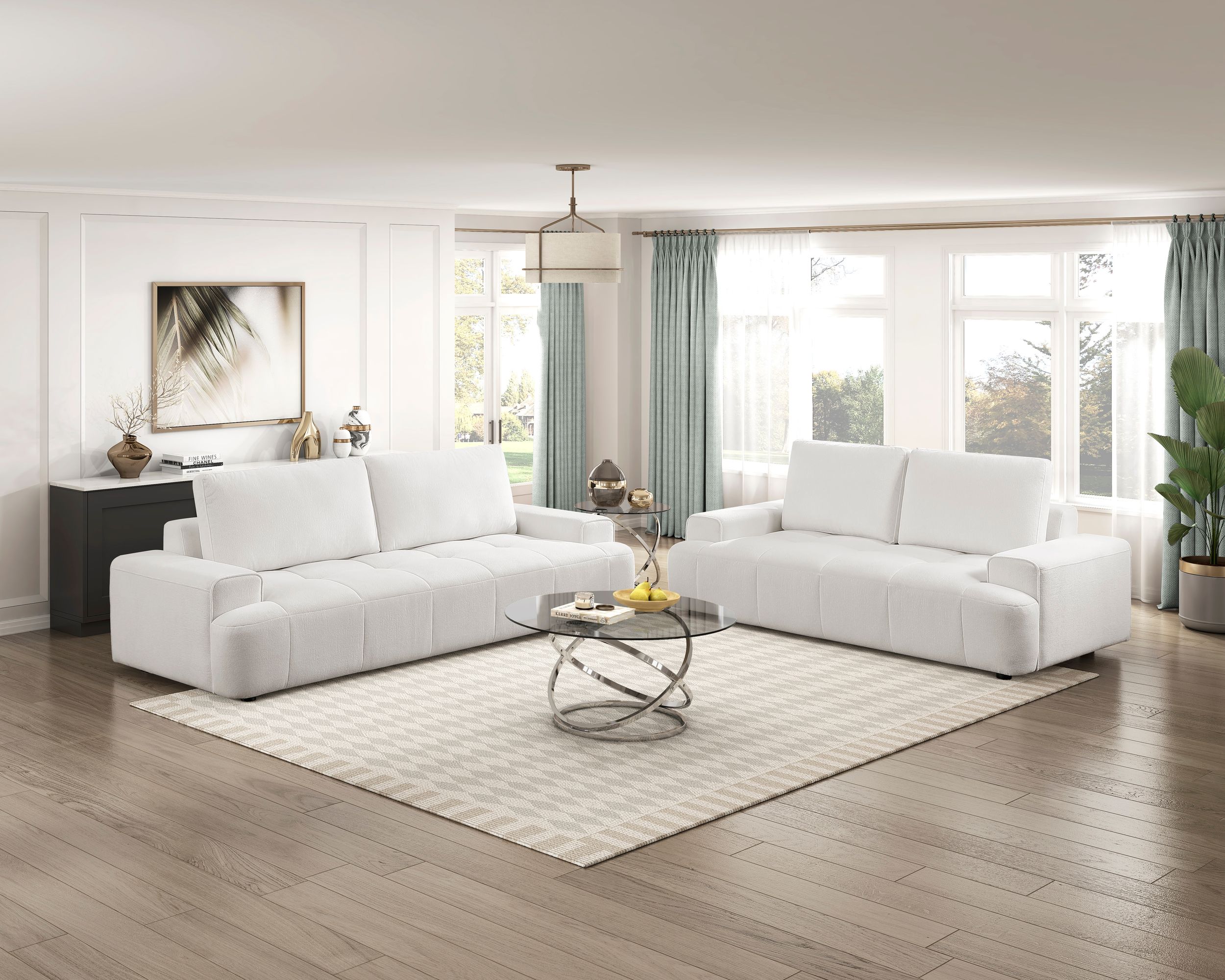 Brera Chenille Loveseat