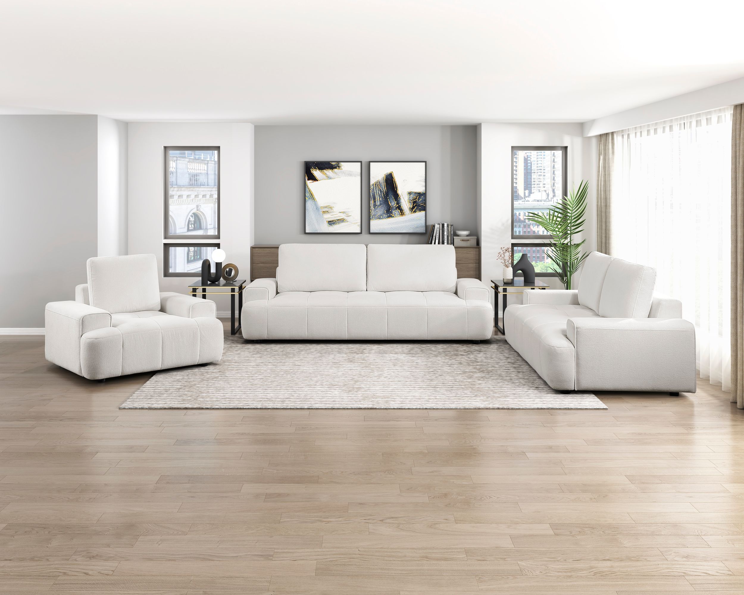 Brera Chenille Loveseat