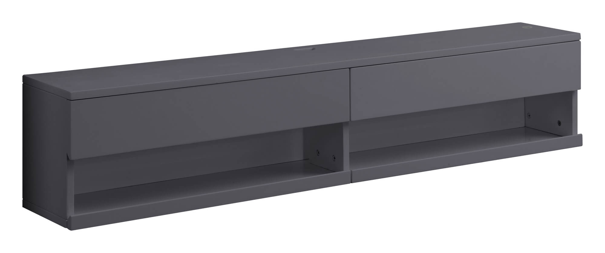 Ximena Wood TV Stand w/ LED Light