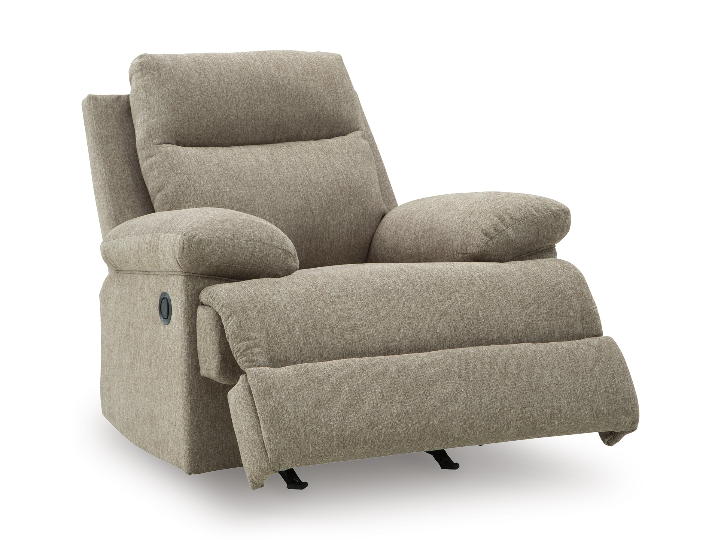 Side-Swipe Polyester Rocker Recliner