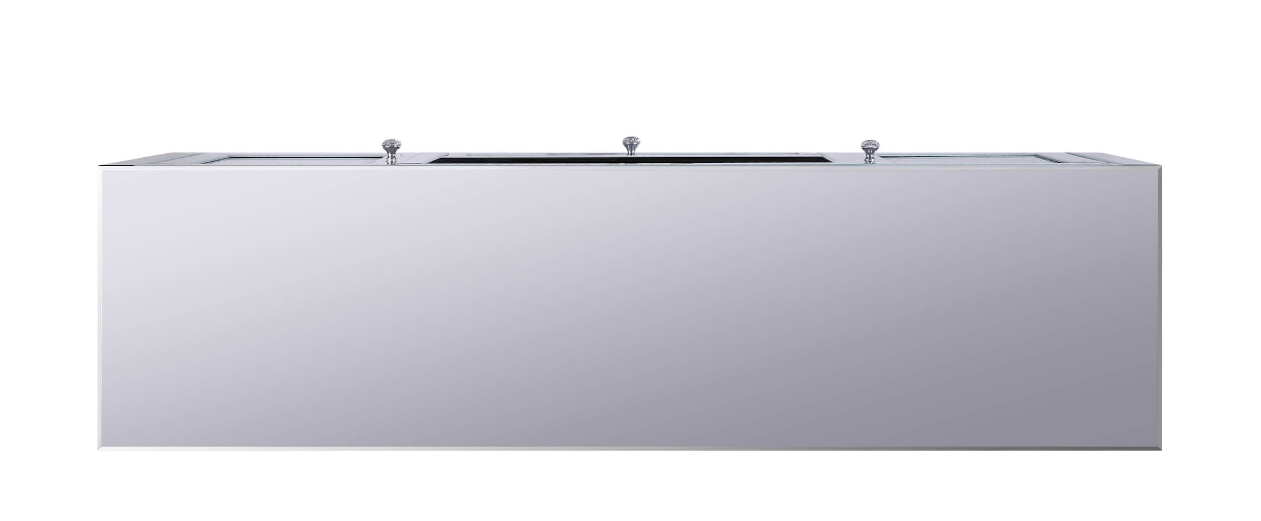 Noralie 91450 Mirror/Faux Diamonds TV Stand
