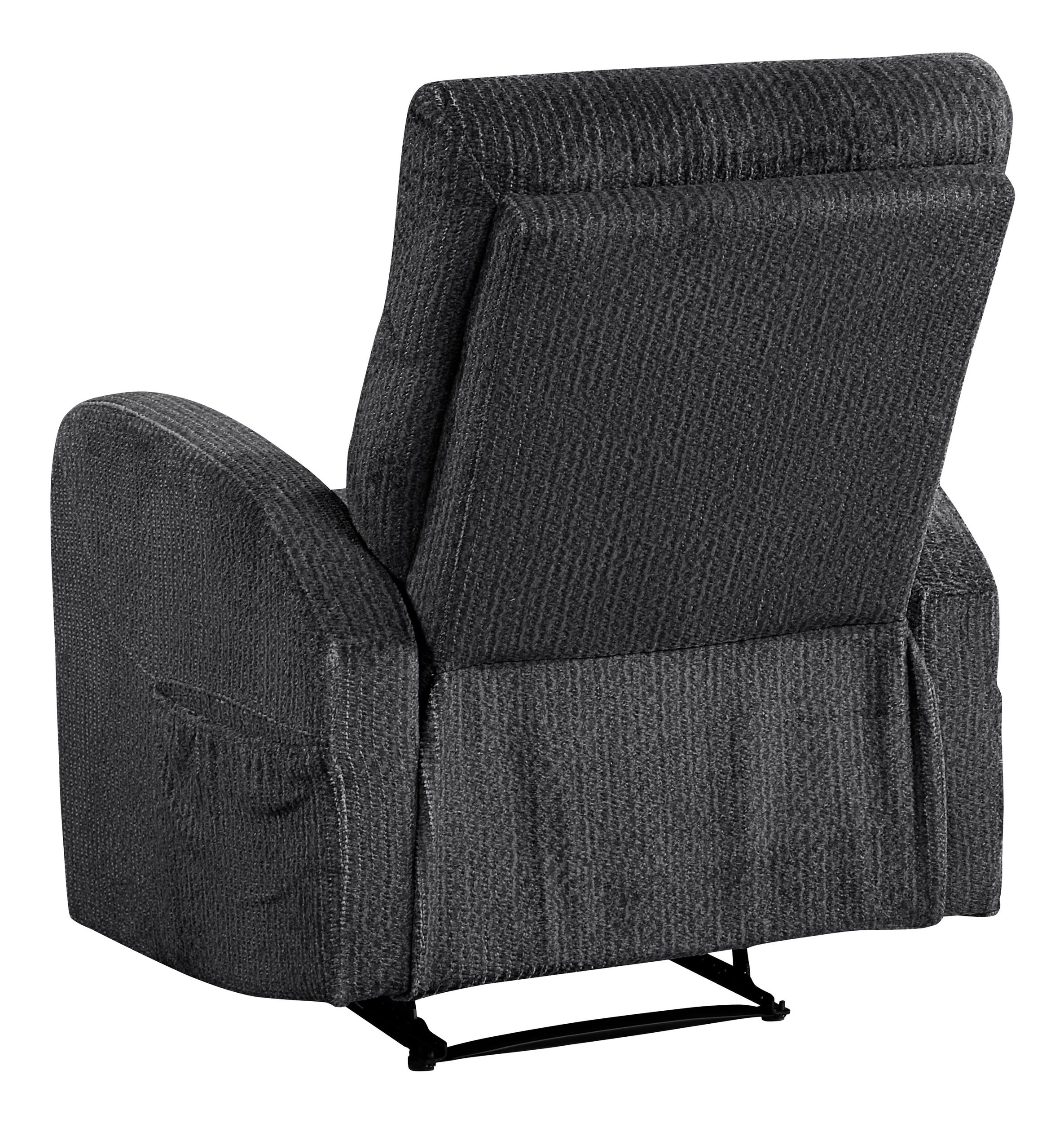 Allen Microfiber Double Reclining Living Room Set