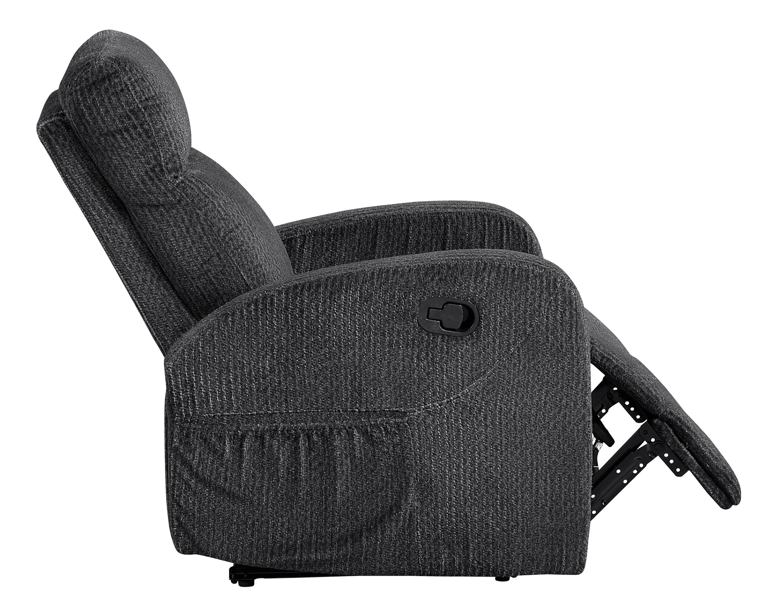 Allen Microfiber Double Reclining Living Room Set