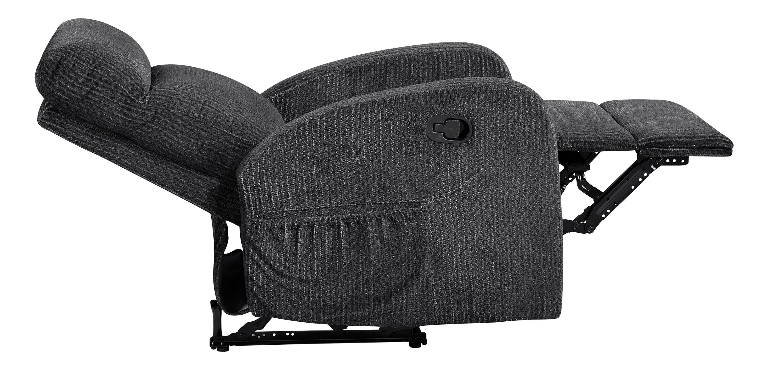 Allen Microfiber Double Reclining Living Room Set