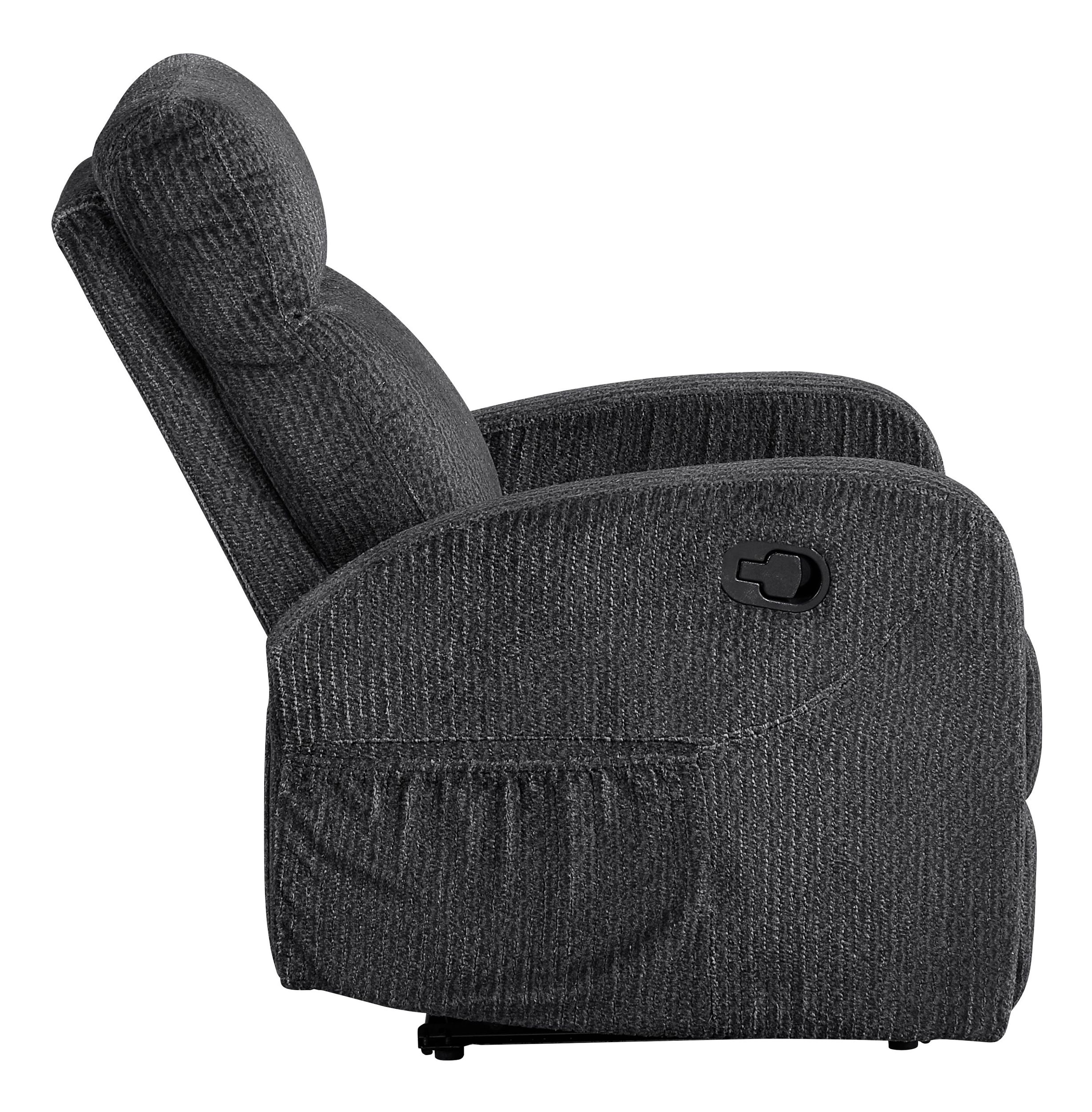 Allen Microfiber Double Reclining Living Room Set