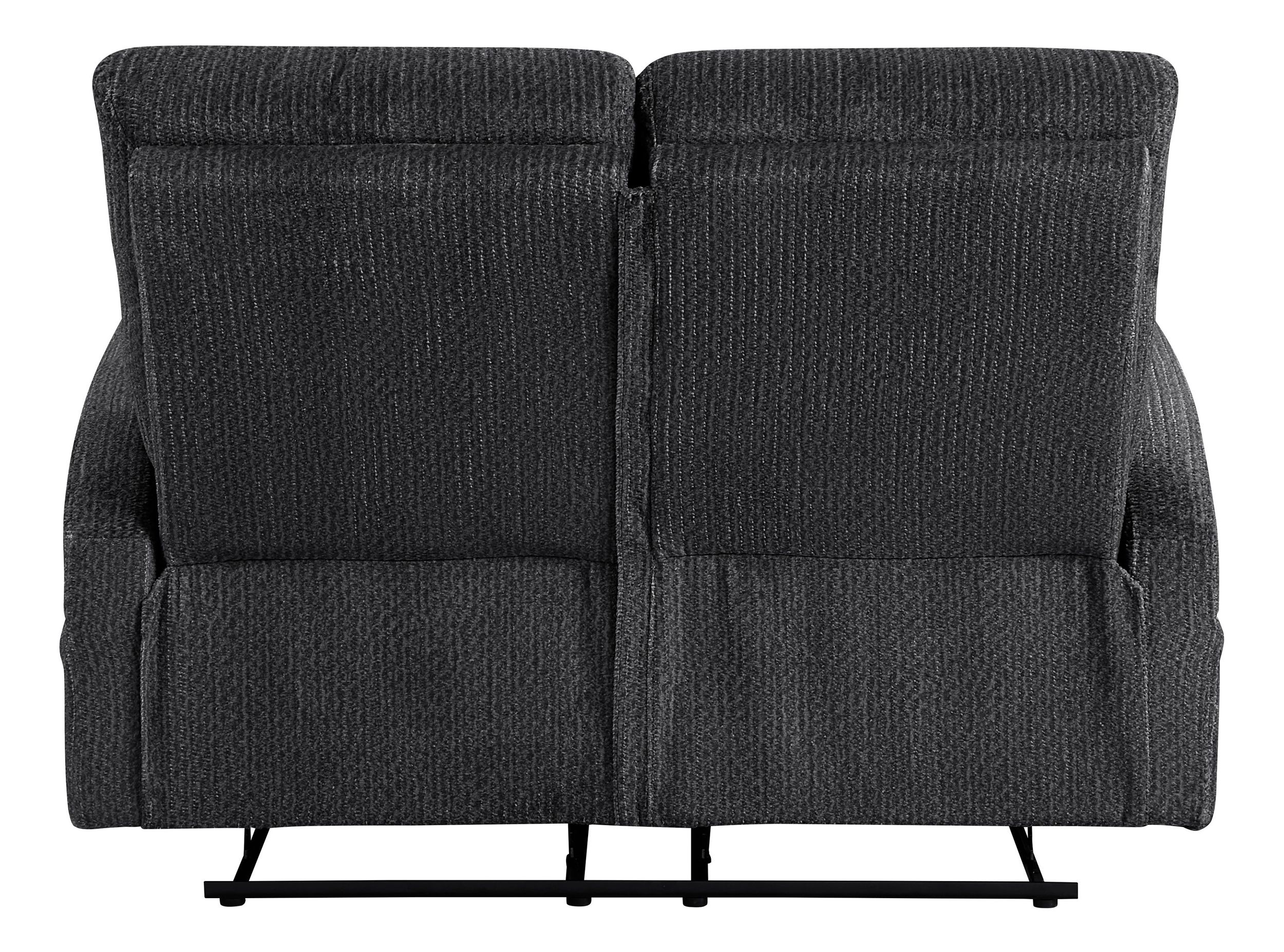 Allen Microfiber Double Reclining Loveseat