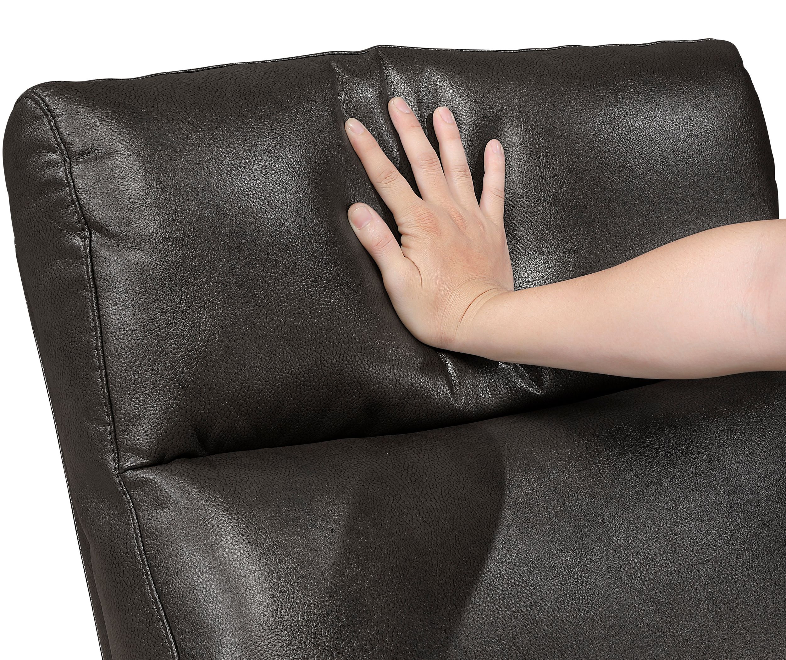 Allen Faux Leather Reclining Chair