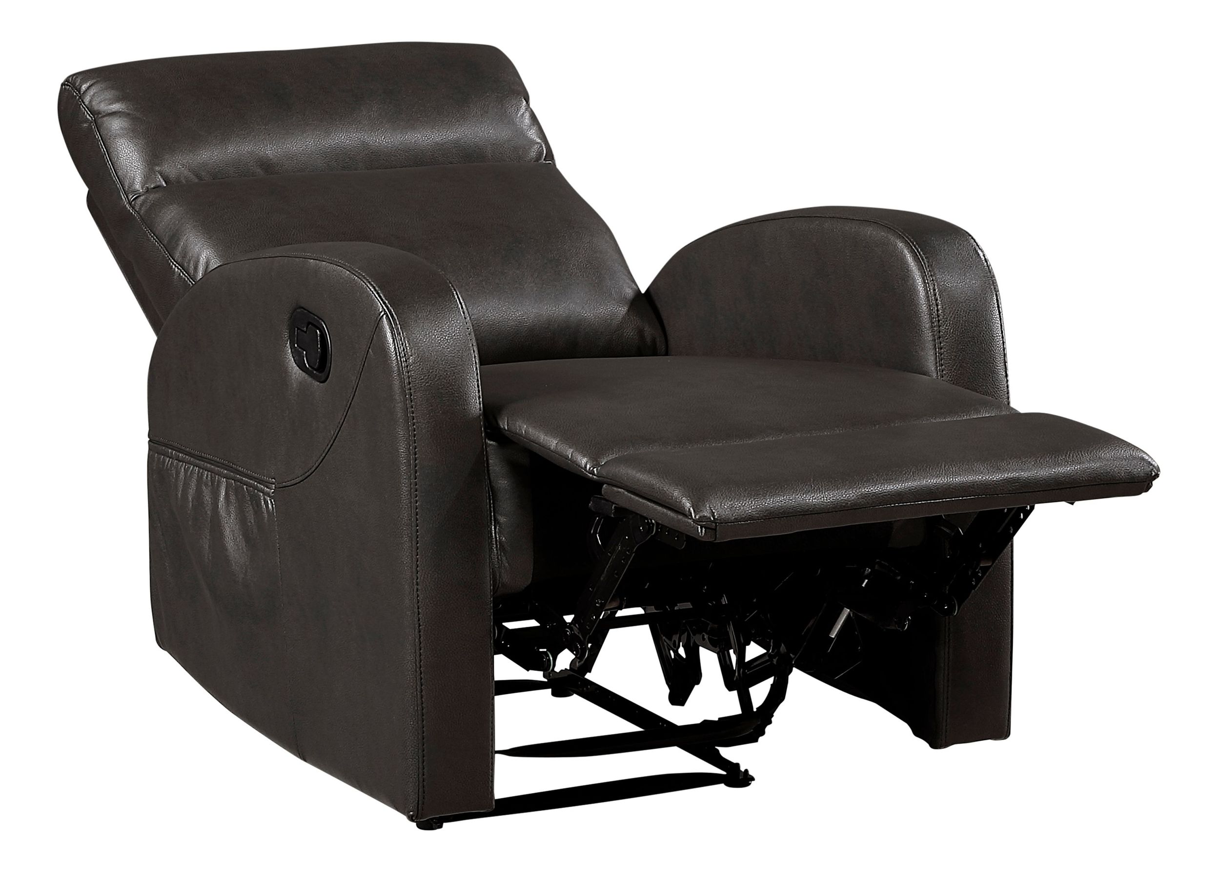 Allen Faux Leather Reclining Chair