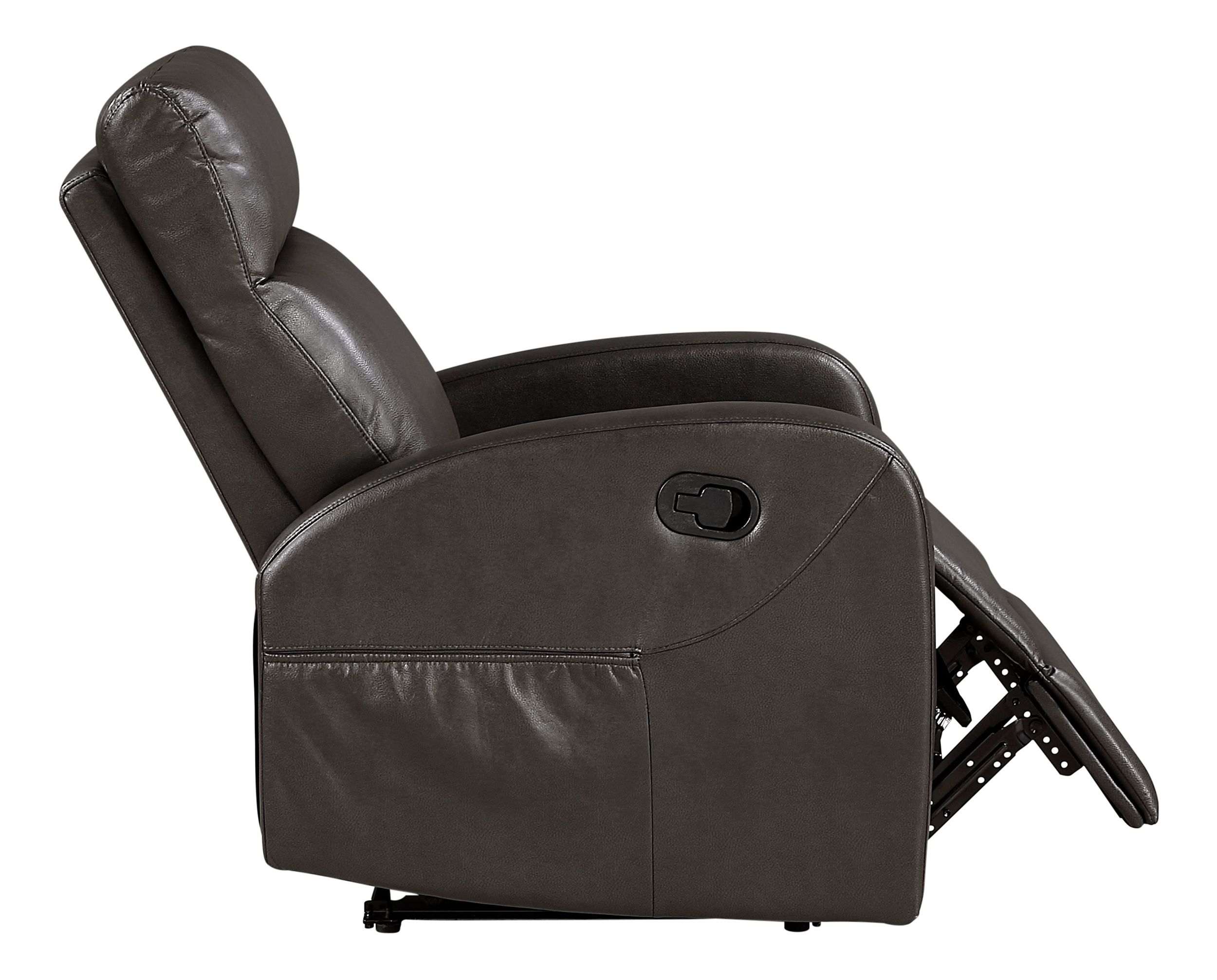 Allen Faux Leather Reclining Chair