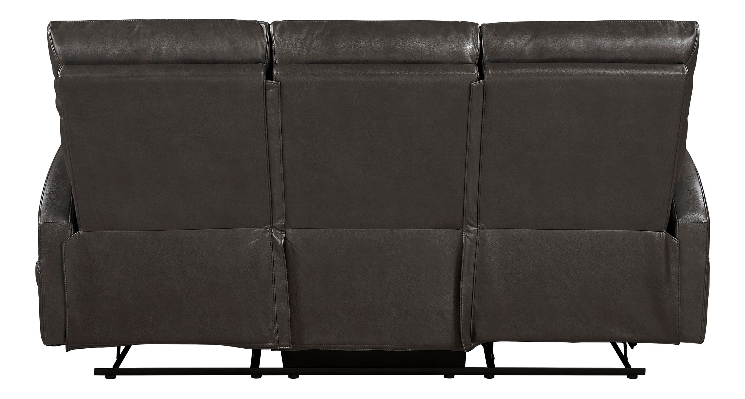 Allen Faux Leather Double Reclining Sofa